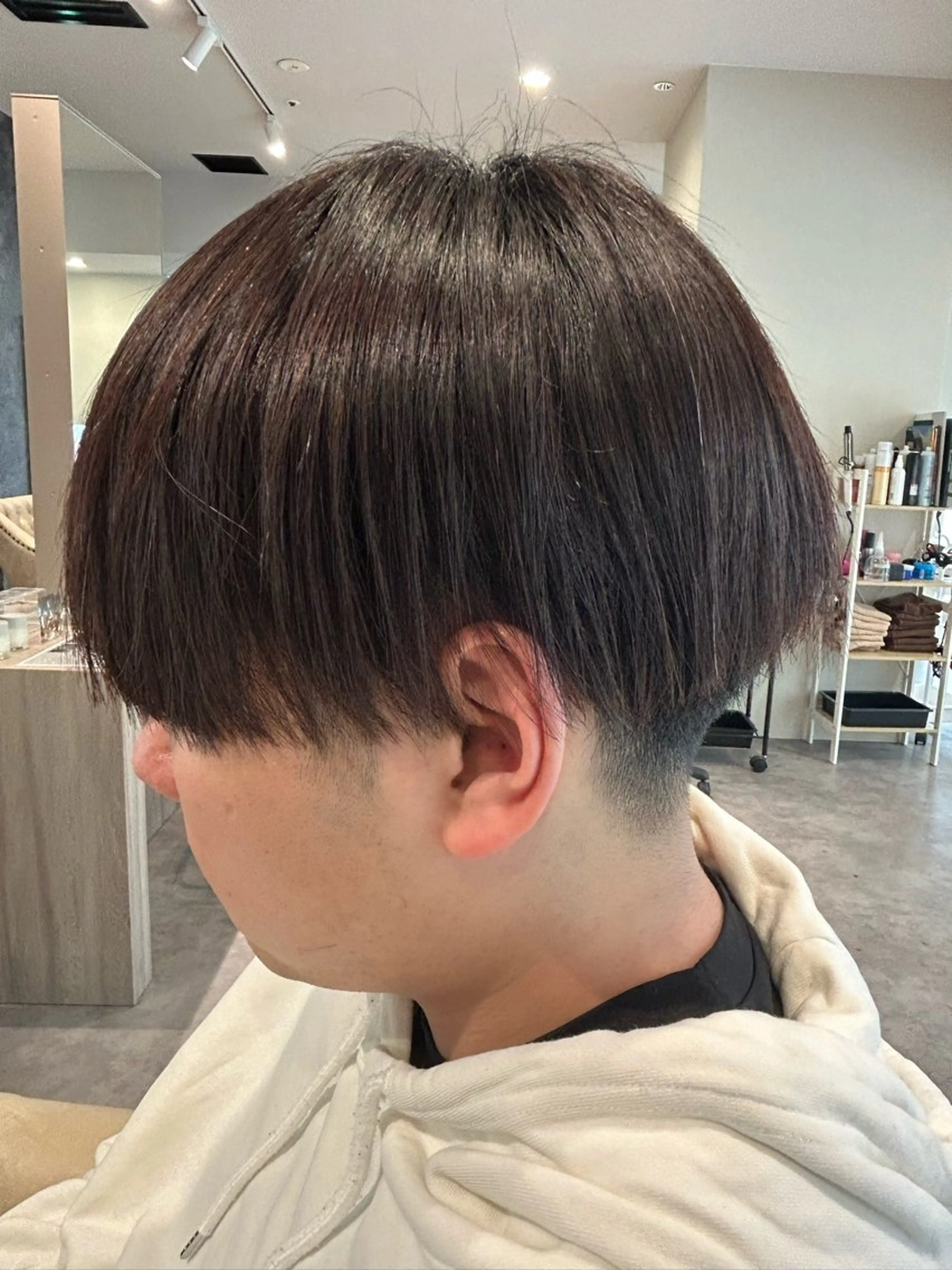 ショート メンズ 五ノ井 一世のヘアスタイル