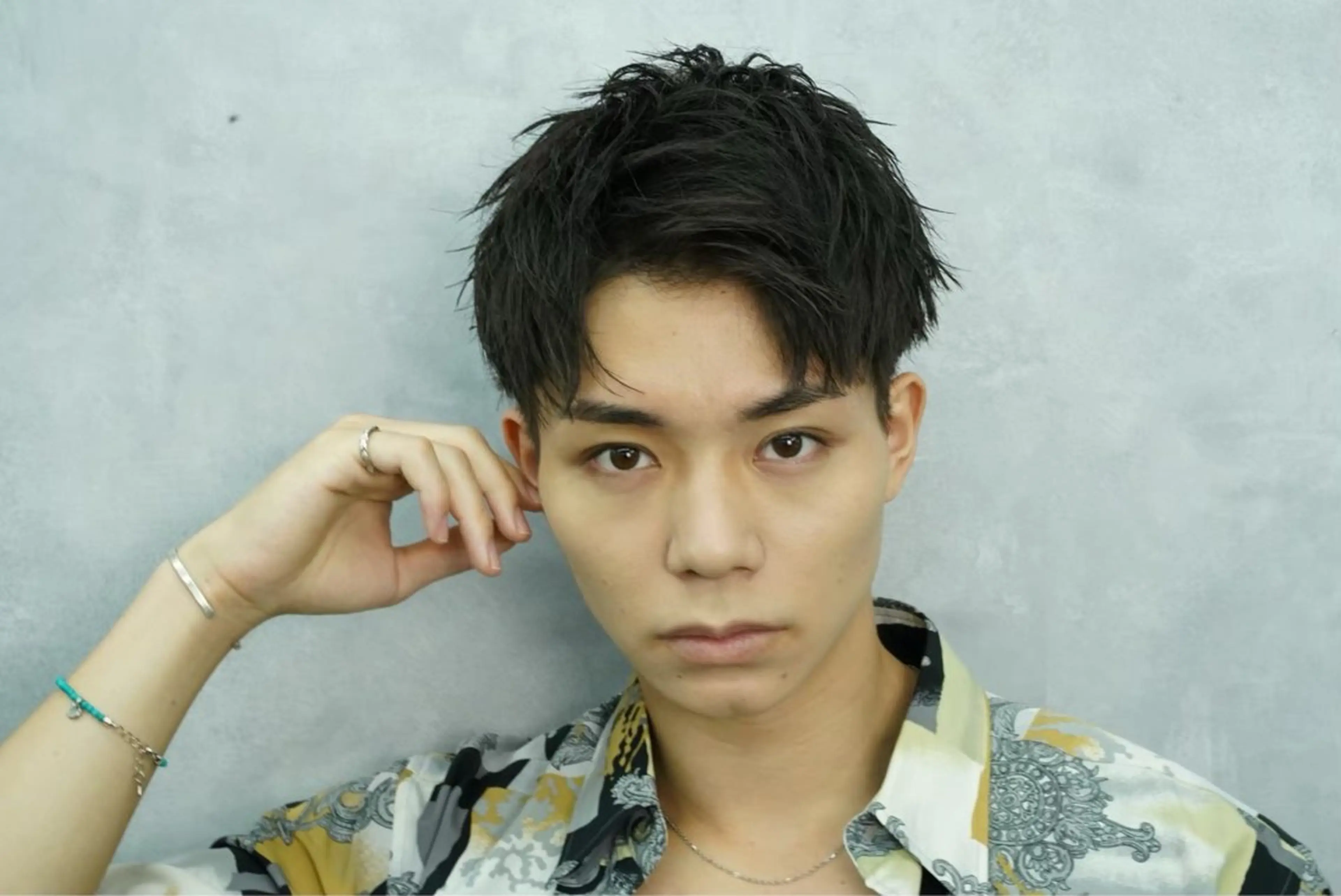 ヘアアレンジ メンズ CHROM TOKYO the Barber所属・小林 にこのヘアスタイル