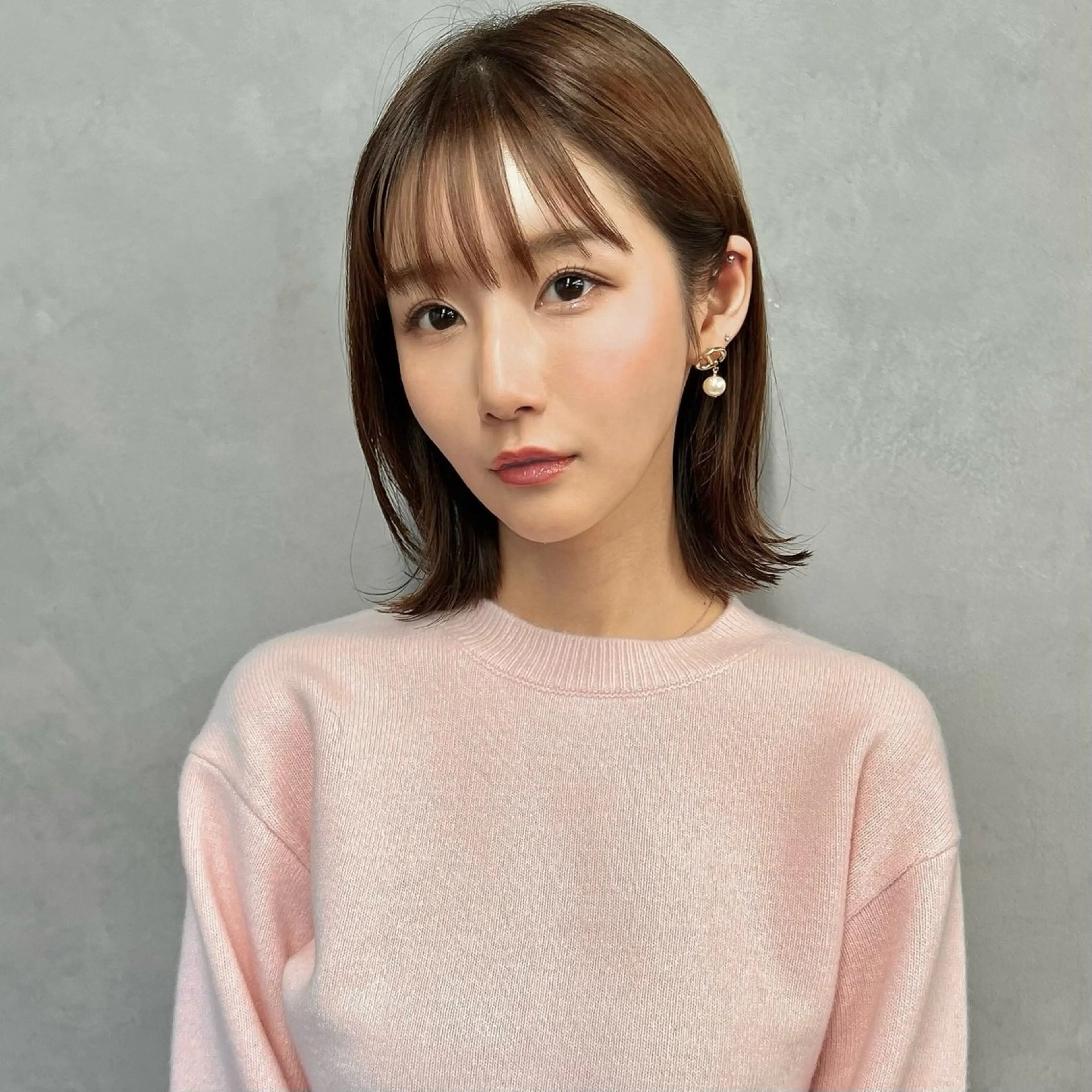 ミディアム 【ボブ、ミディアム、 髪質改善】浅川俊輝のヘアスタイル