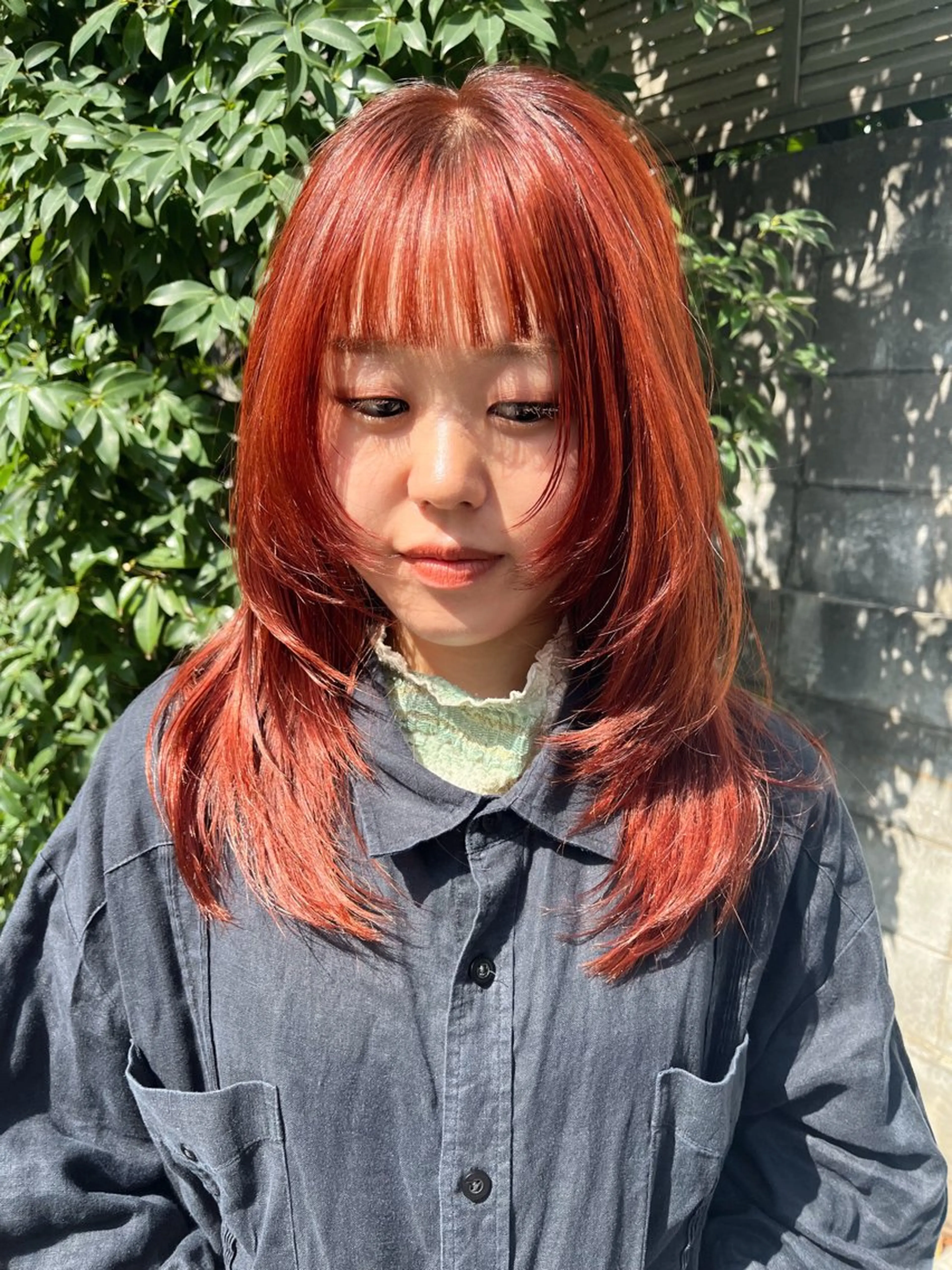 カラー 暖色/パーマ 🌼クニトウメイのヘアスタイル