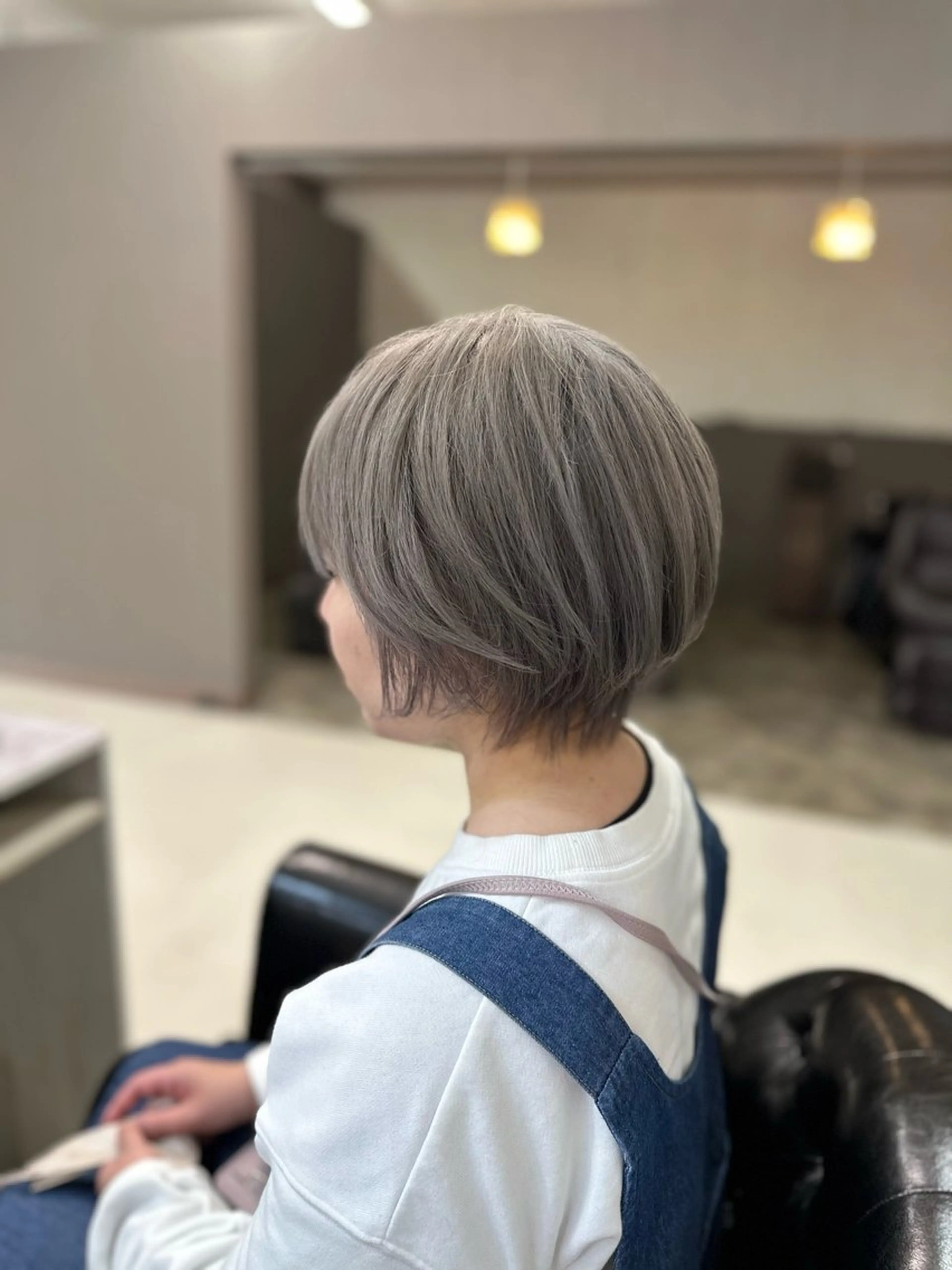 ショート カラー ダブルカラー YURI ✨のヘアスタイル