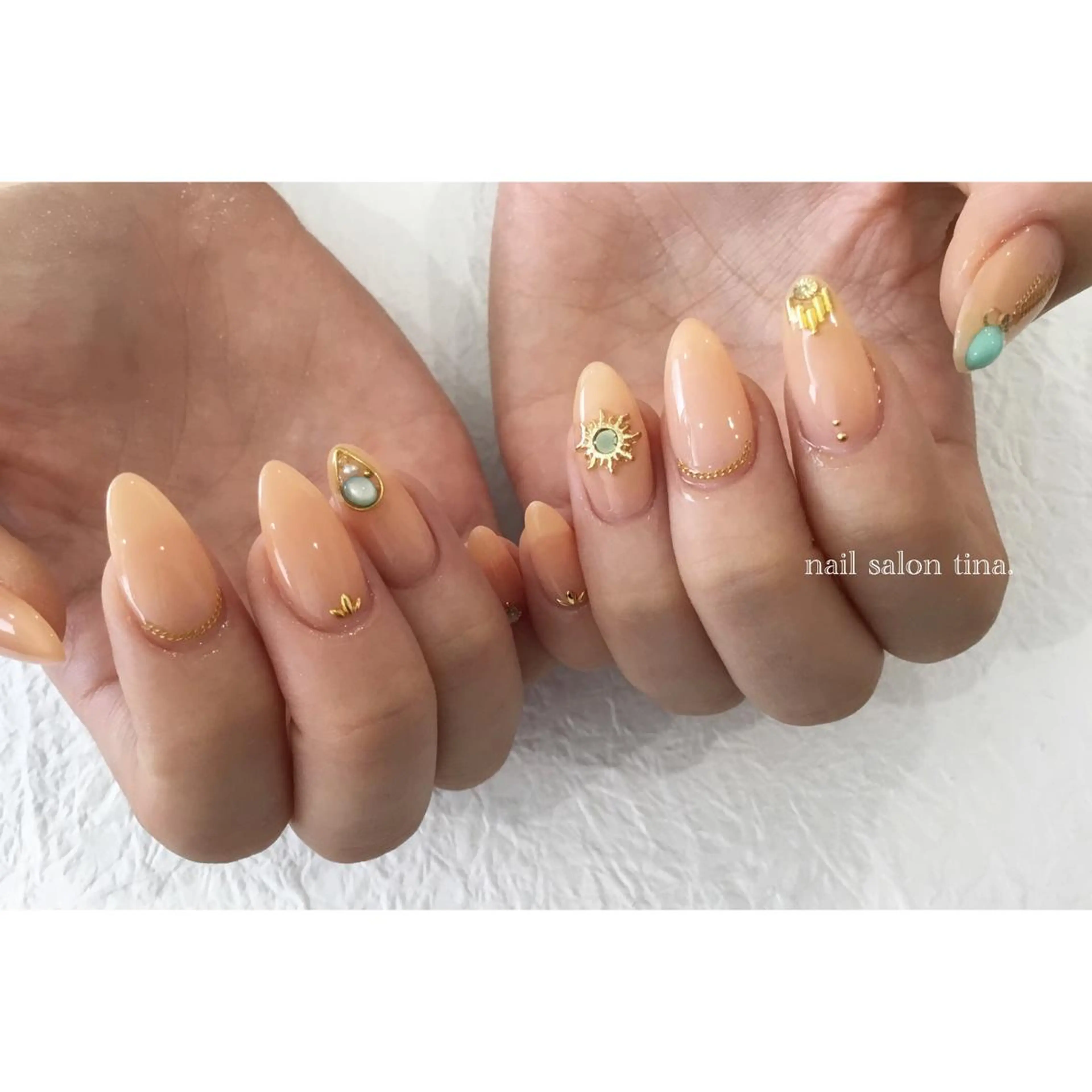 ネイル nail salon tina.所属・中山 はづきのネイルデザイン