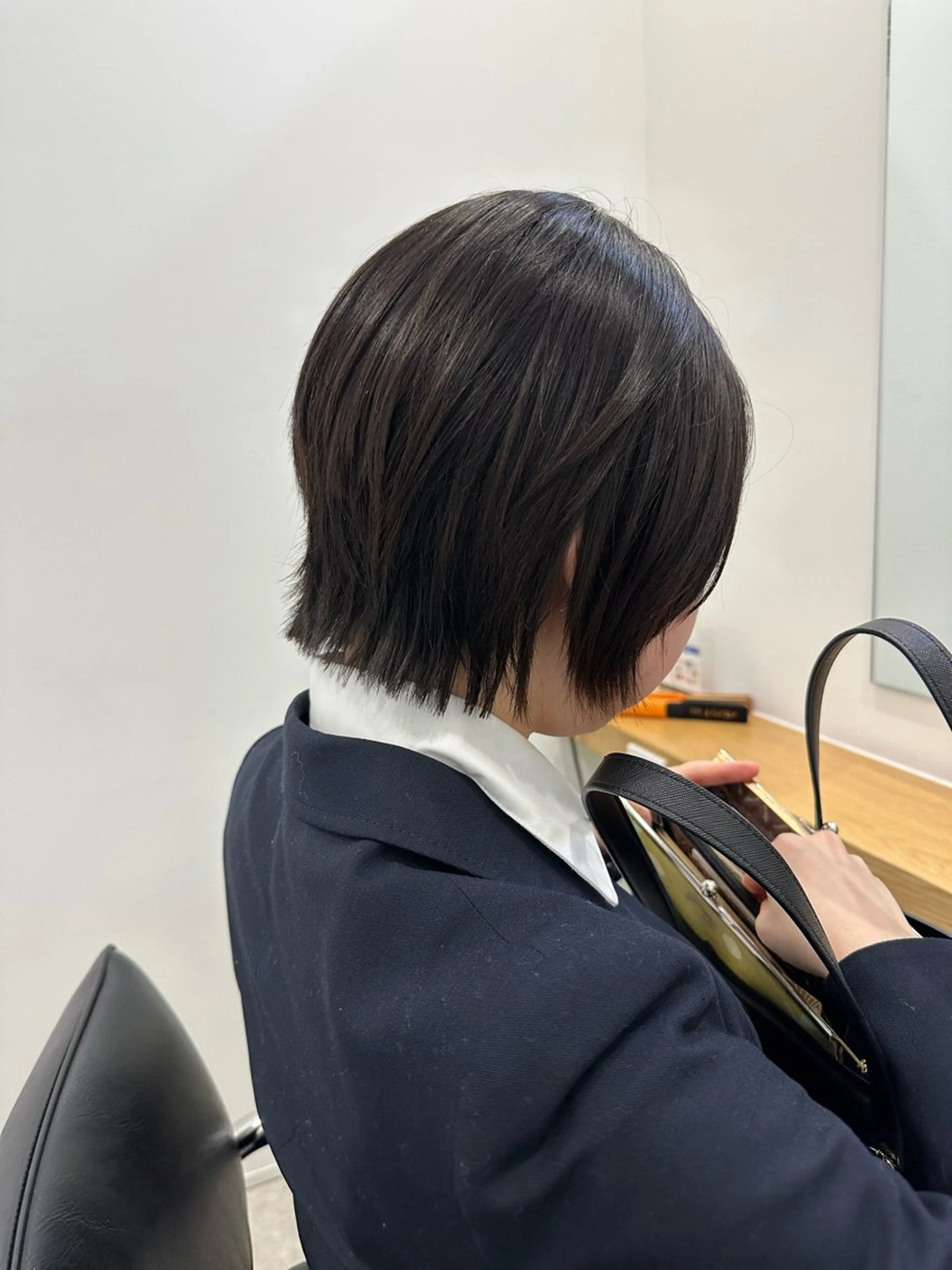 ショート カット トリートメント レイヤー/ナチュラル 💐nao.のヘアスタイル