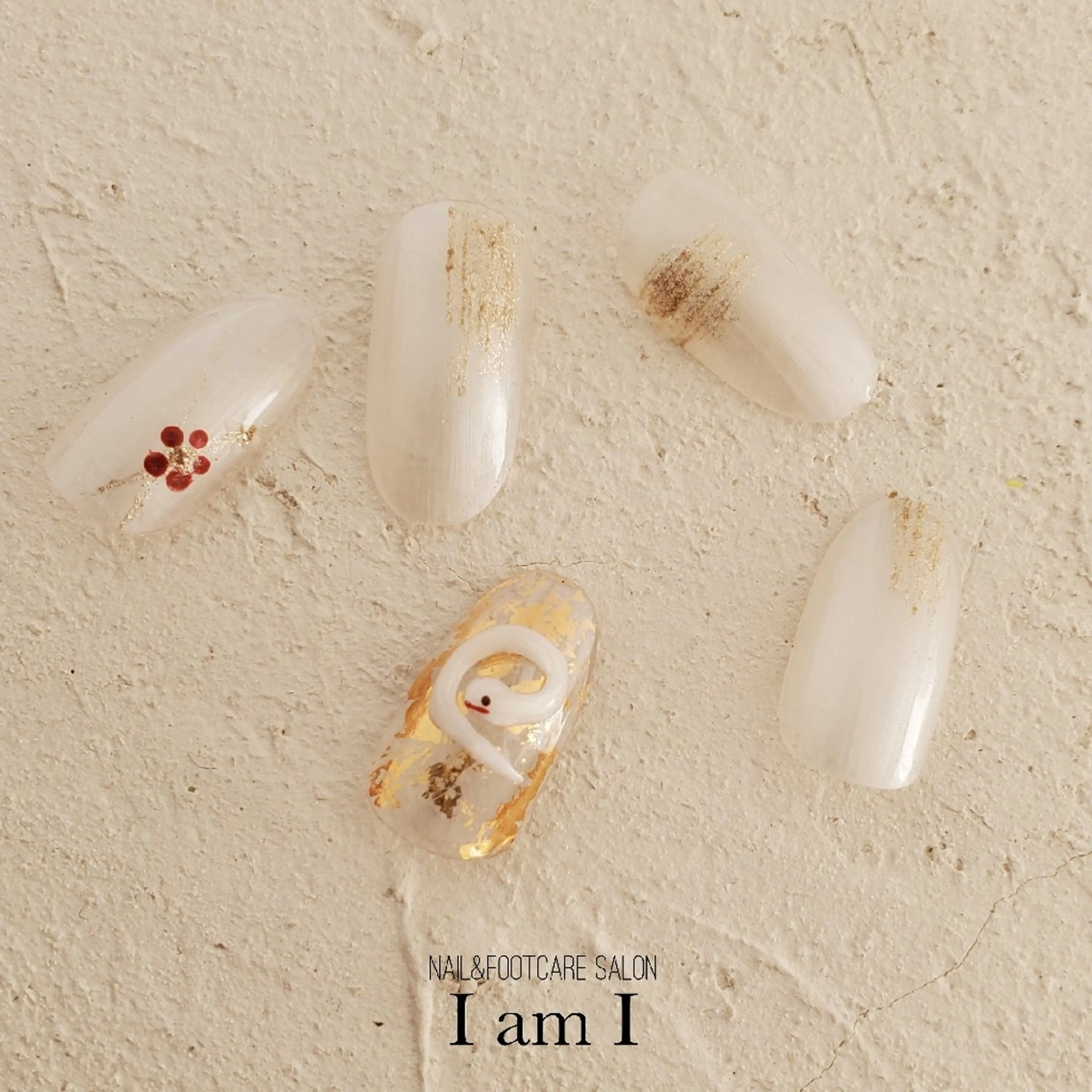 ネイル ハンドネイル ネイル&フットケアサロンアイアムアイ所属・ネイリスト モリシタのネイルデザイン