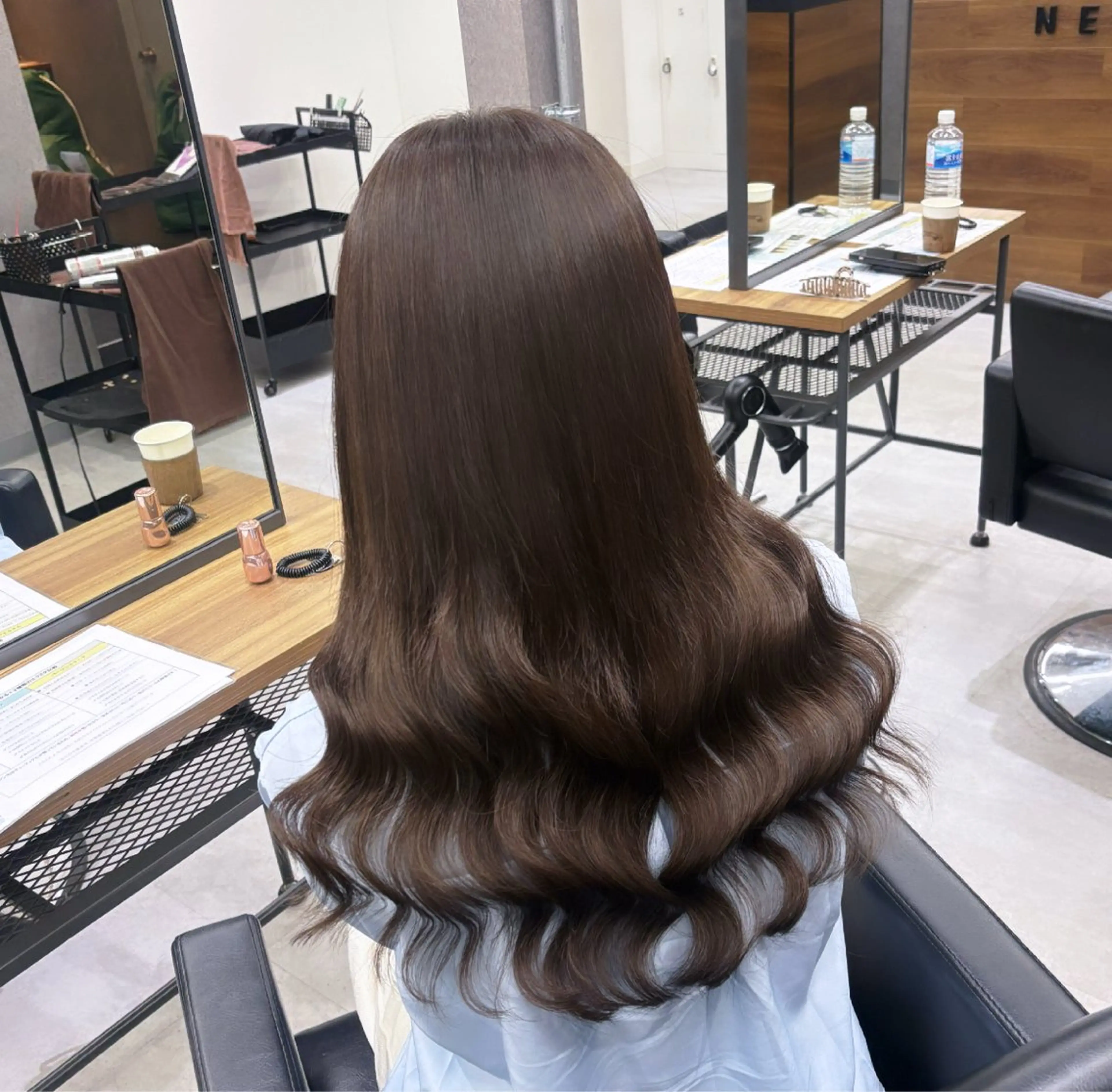 ロング エクステ ヘアカラー エクステ SAKI🫧NEXT 池袋/韓国風カラー✨のヘアスタイル