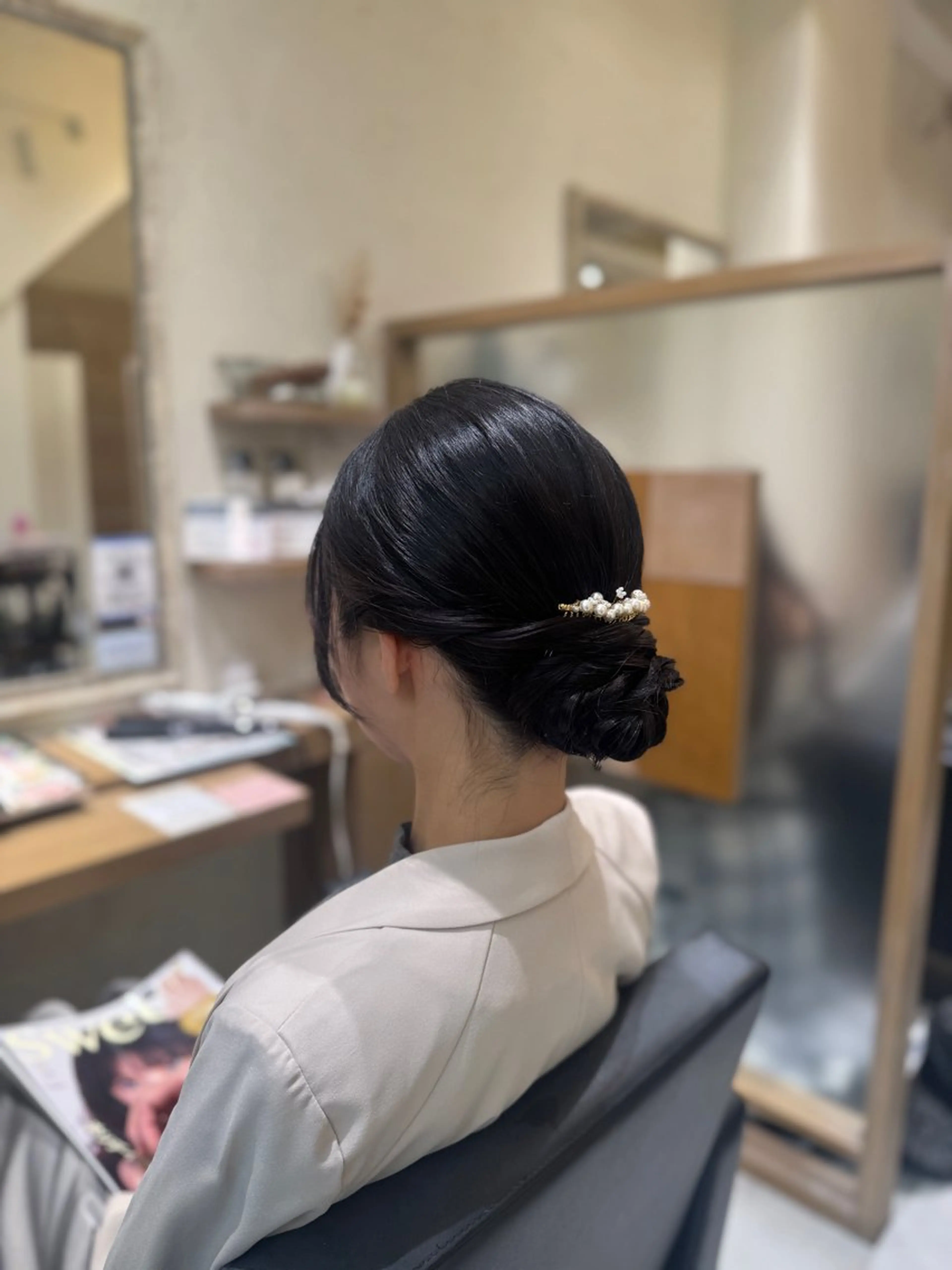 ヘアアレンジ ヘアセット chihiro 🐰 🍭髪質改善/美髪のヘアスタイル