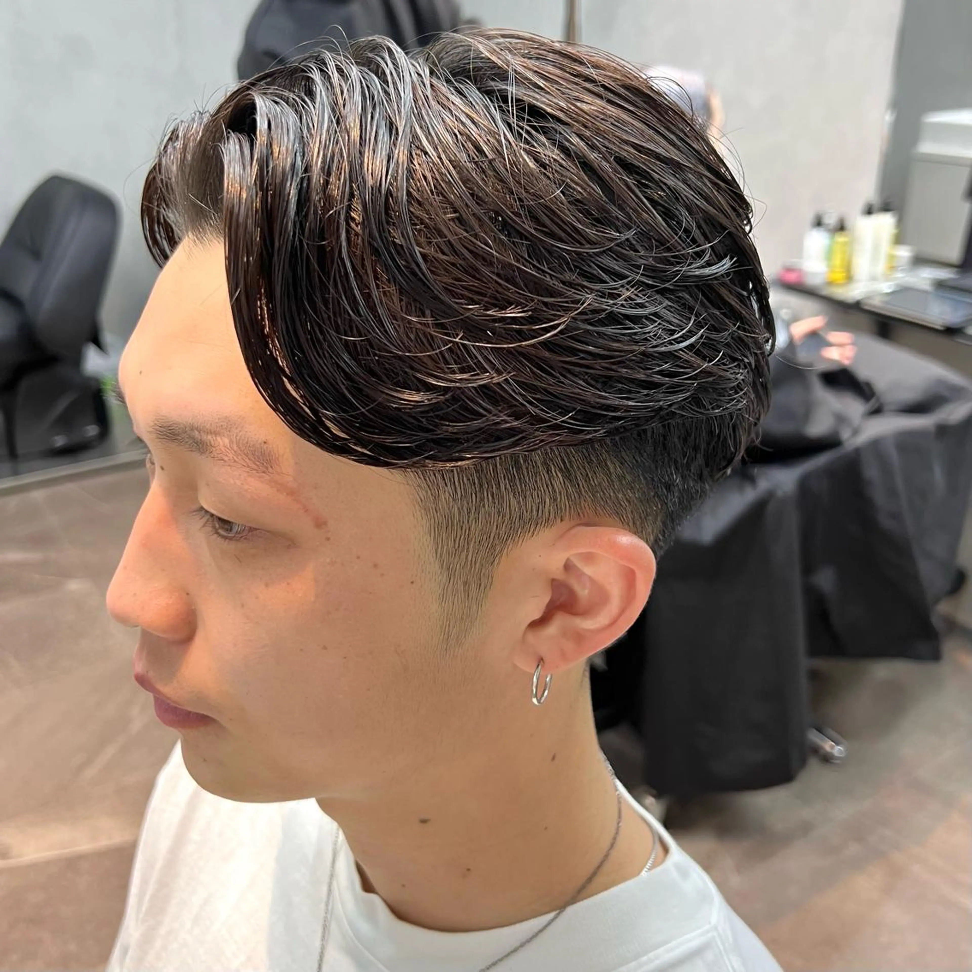 パーマ メンズ 3月〜お店変わります 詳しくはインスタまでのヘアスタイル