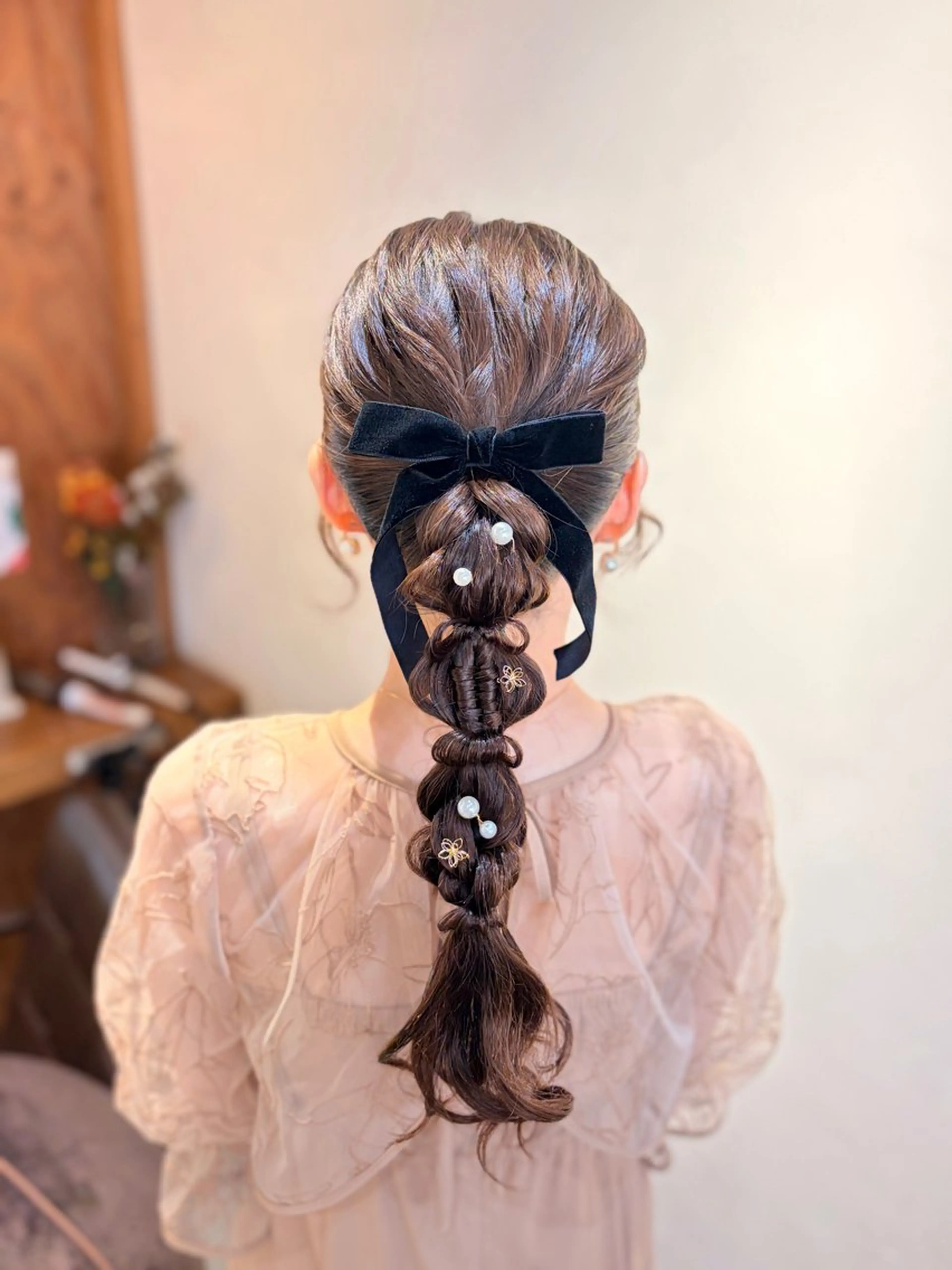 ヘアアレンジ Miku 🦔 / ヘアセットのヘアスタイル