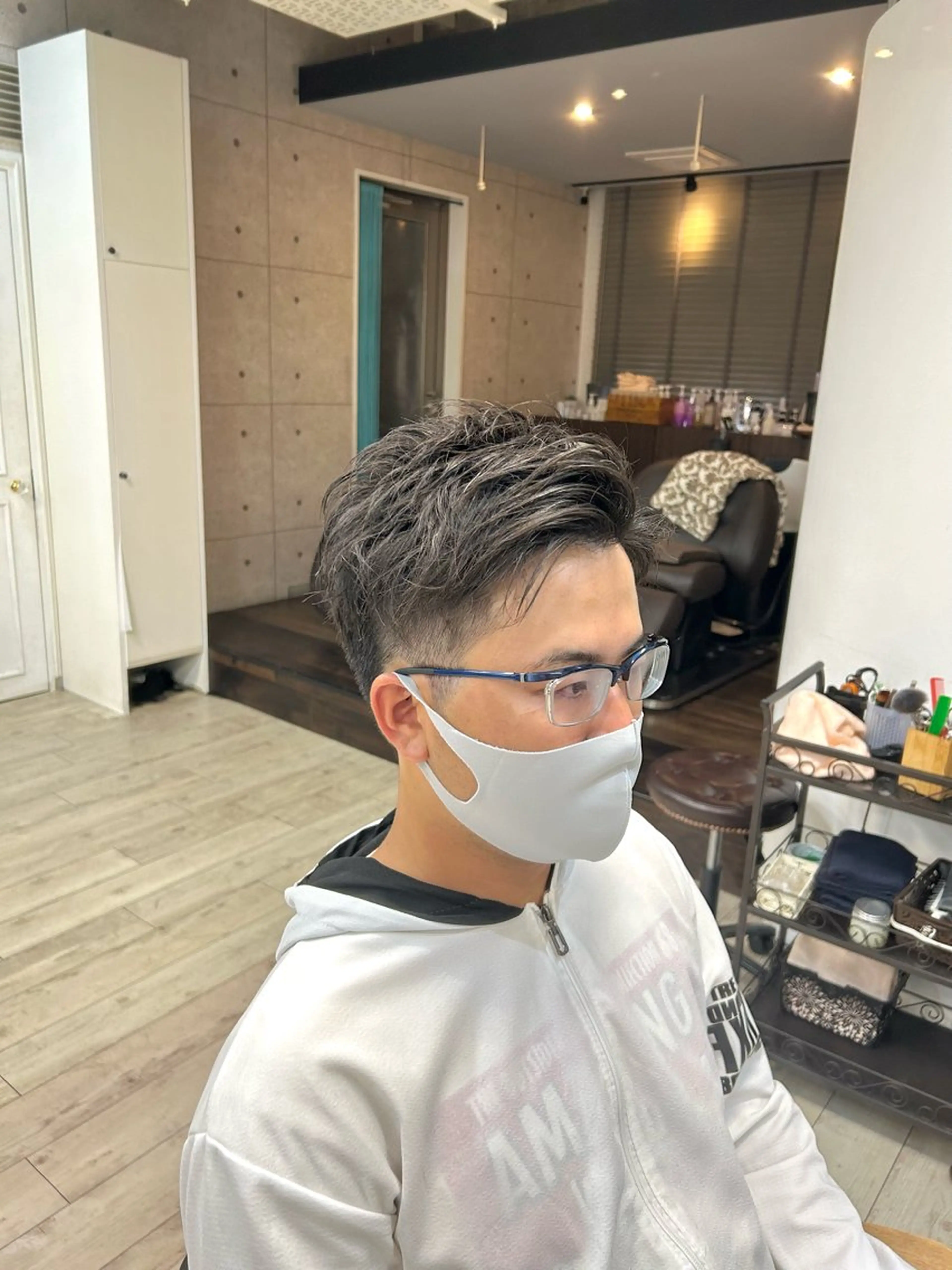 ショート メンズ 林 美佑のヘアスタイル