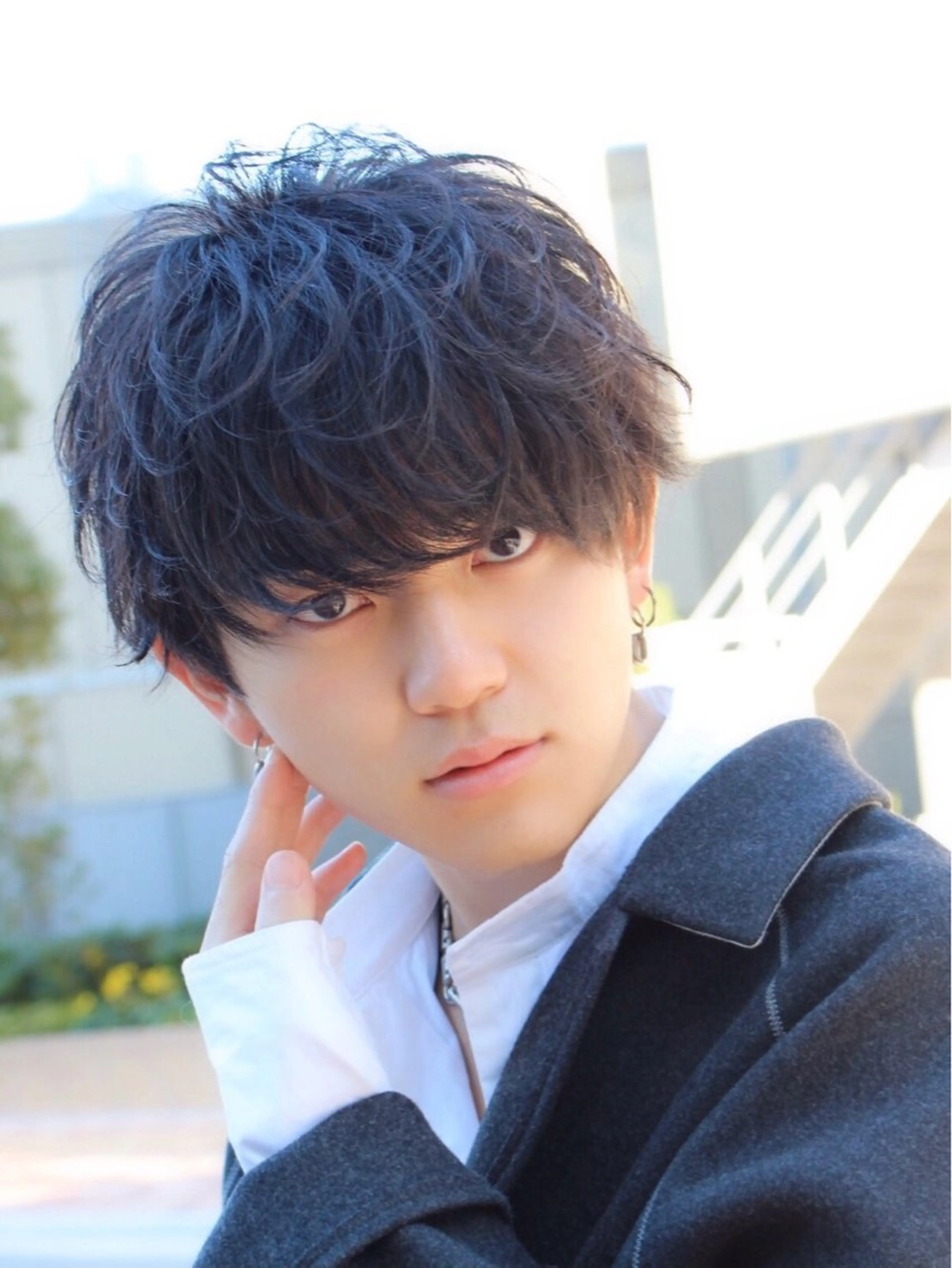 ショート メンズ マッシュ カット トリートメント ヘアセット ショートヘア🔥メン ズ特化パーマ/そめやのヘアスタイル