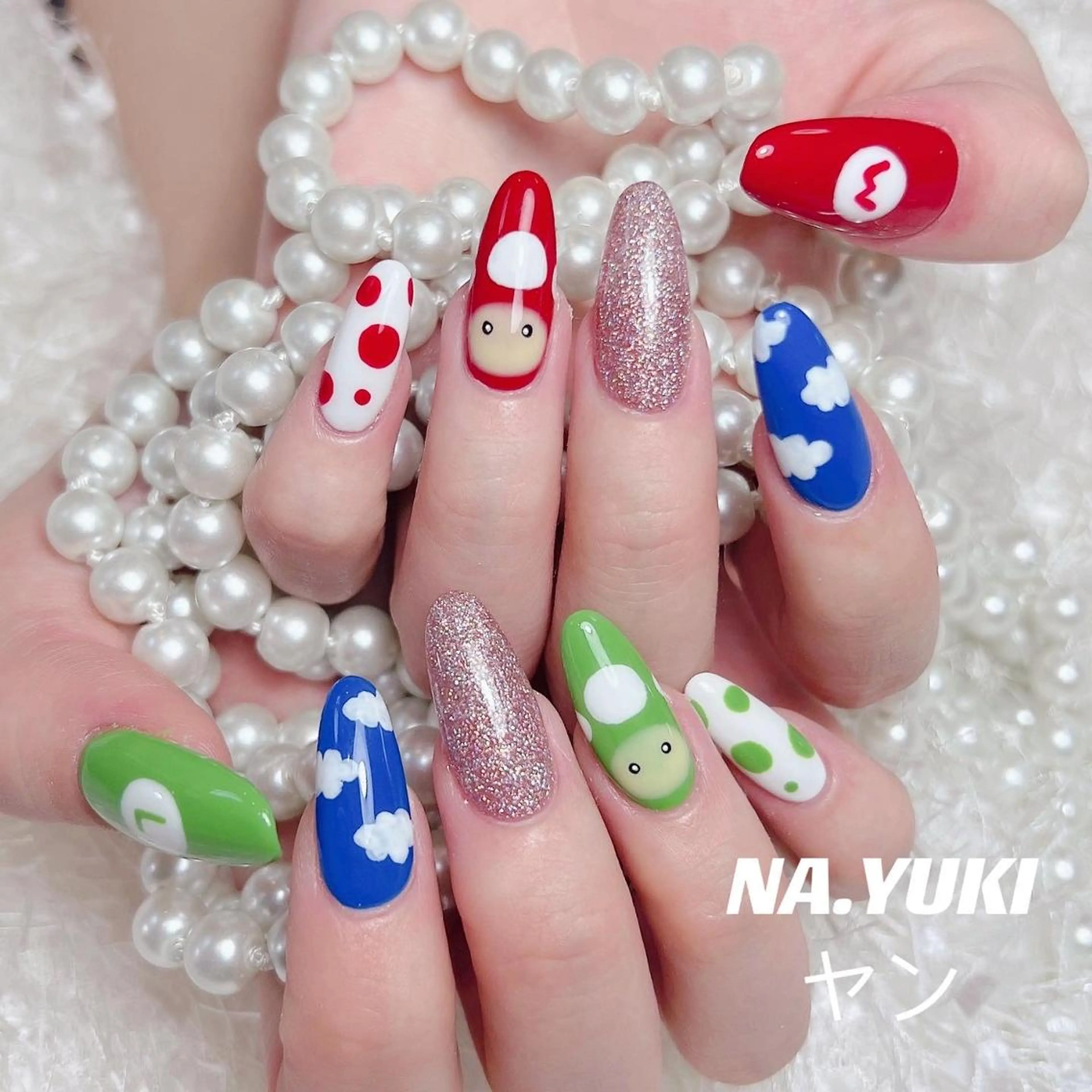 ネイル ハンドネイル 🎀 moo～ 🎀のネイルデザイン