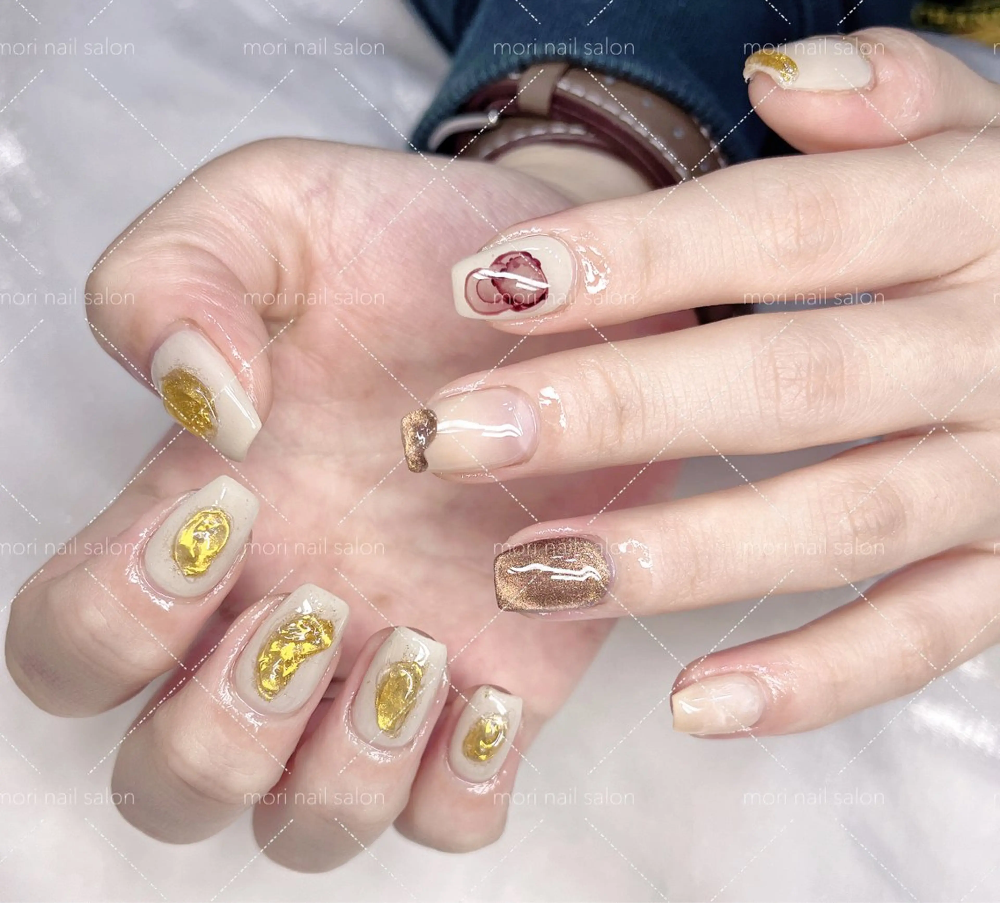 ネイル 森 ネイルサロンのネイルデザイン