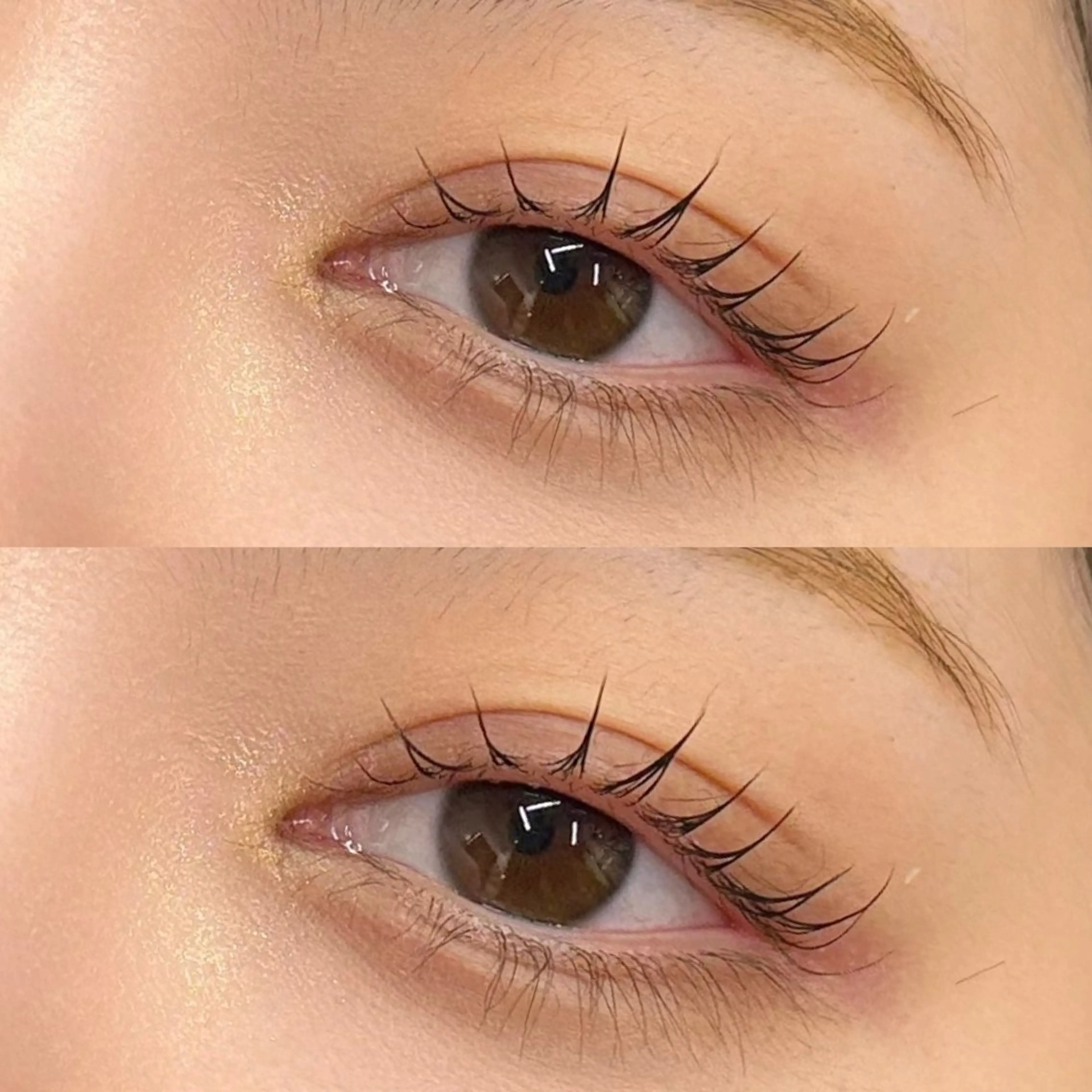 似合わせまつ毛パーマ👀✨まつパ+高級コーティングの写真