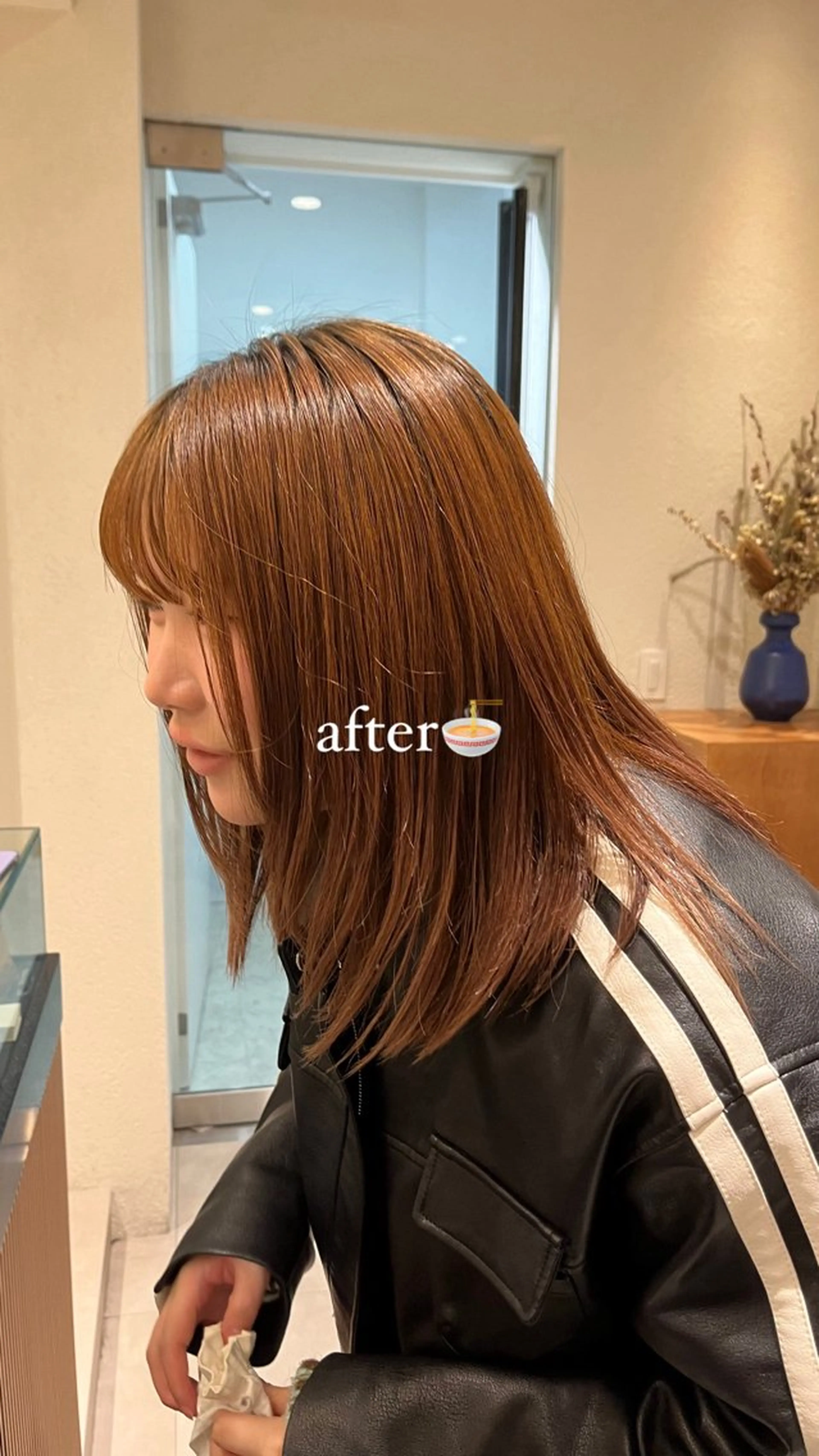 ミディアム yiye aoyama所属・表参道yiye うららのヘアスタイル