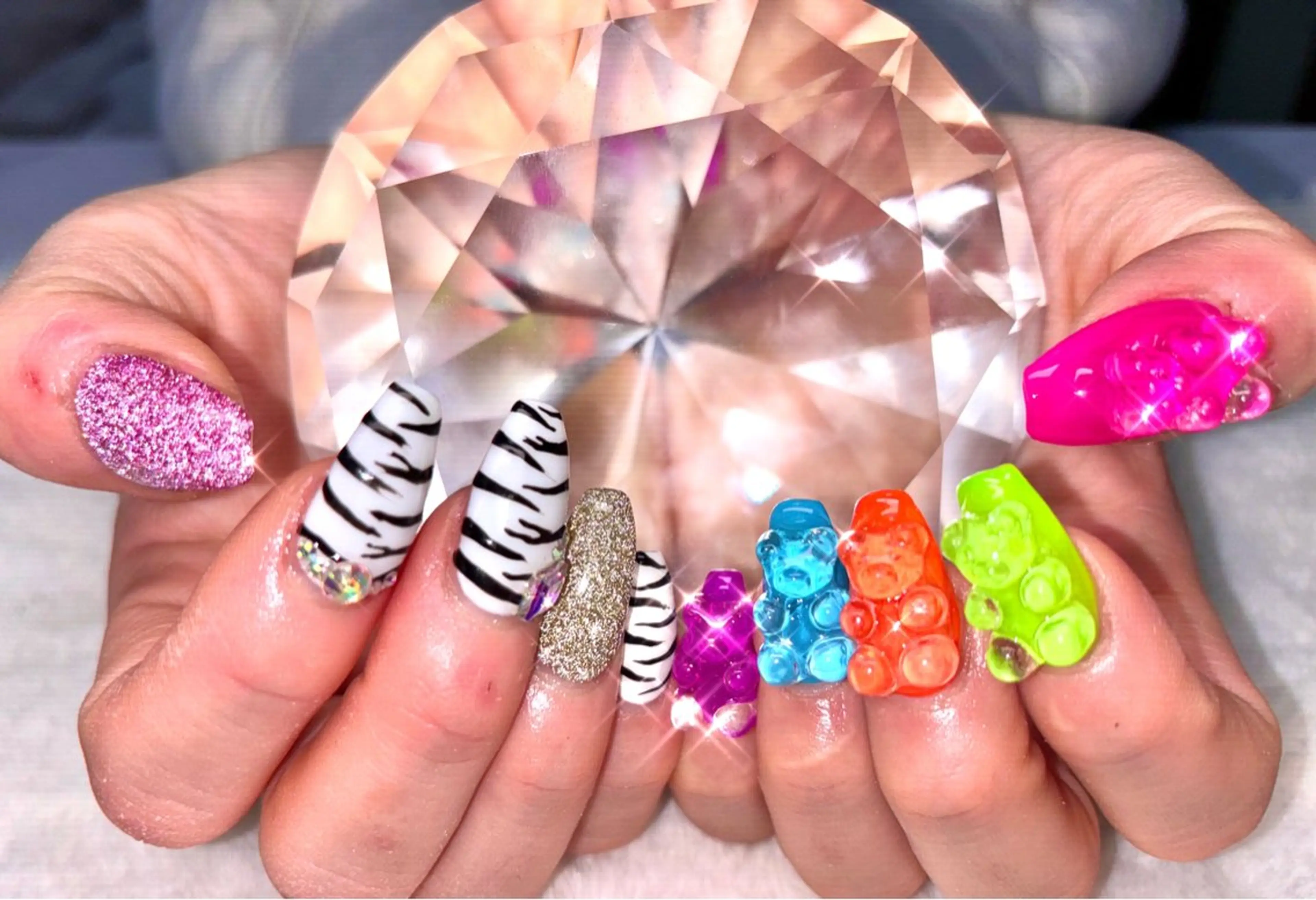 セミロング kurumi nailのネイルデザイン