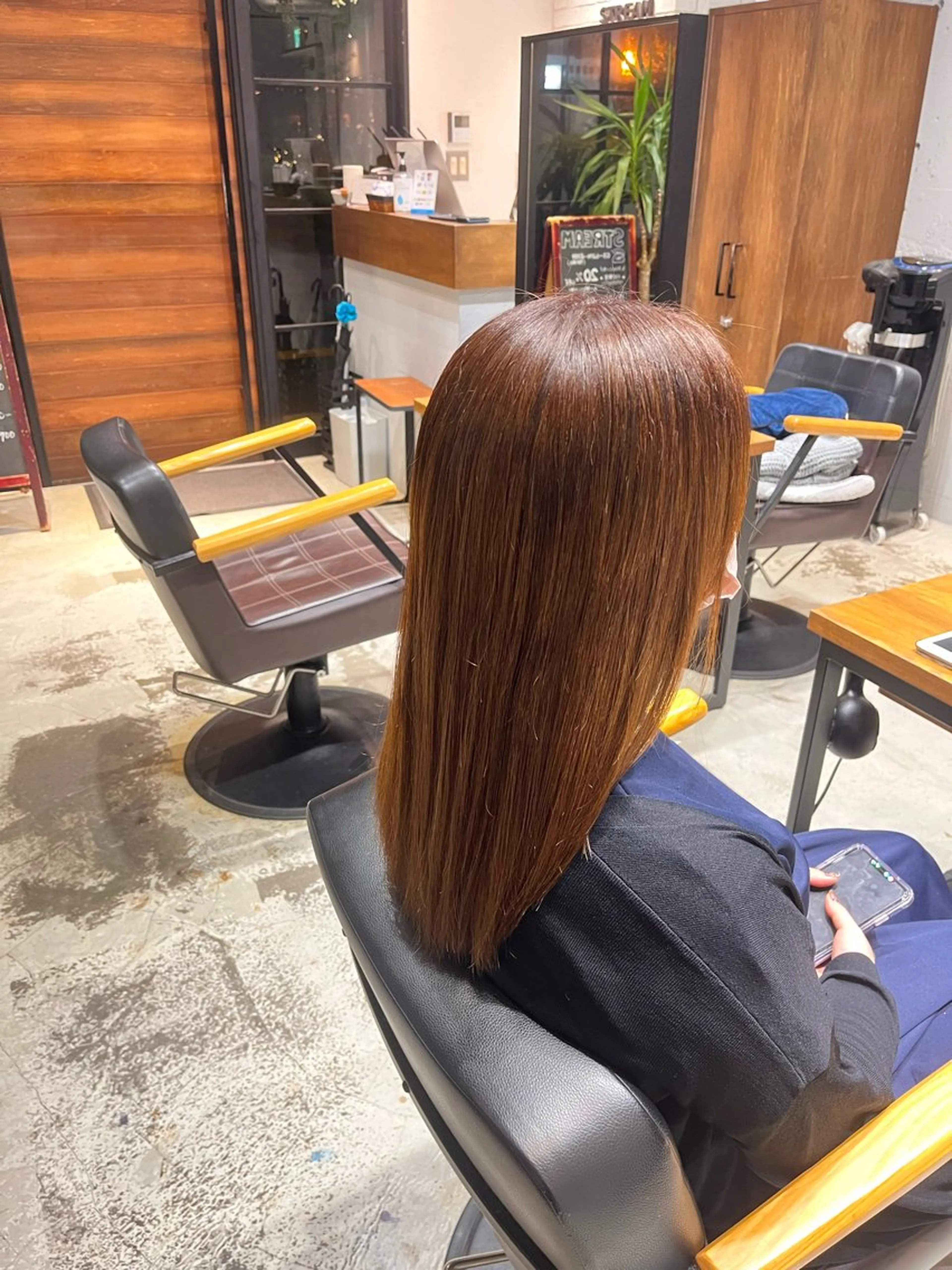 カラー ブラウンカラー 誰もが憧れる艶髪✨ /アレンジヘア🎀のヘアスタイル