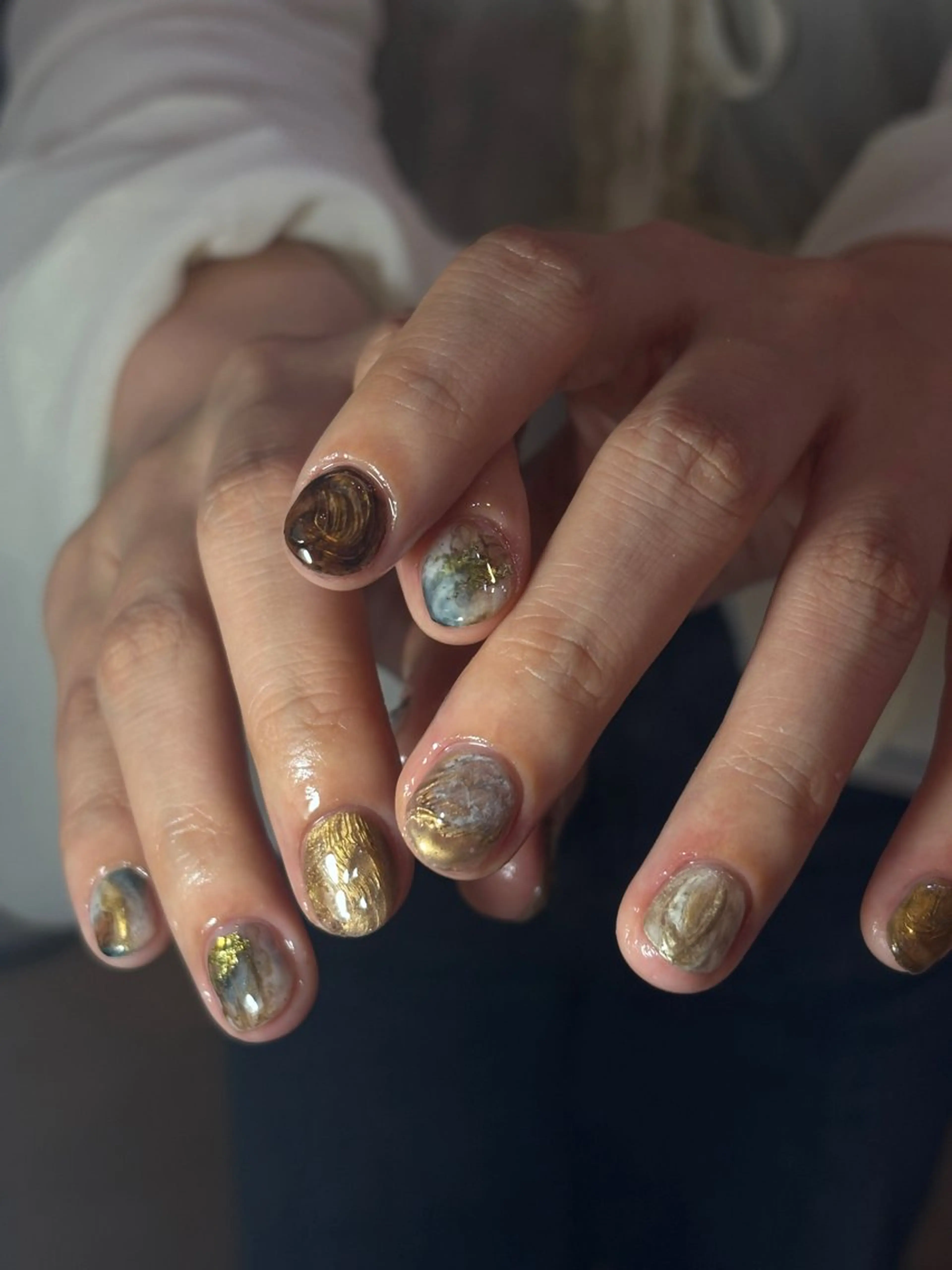 ネイル ハンドネイル moe ⠀のネイルデザイン