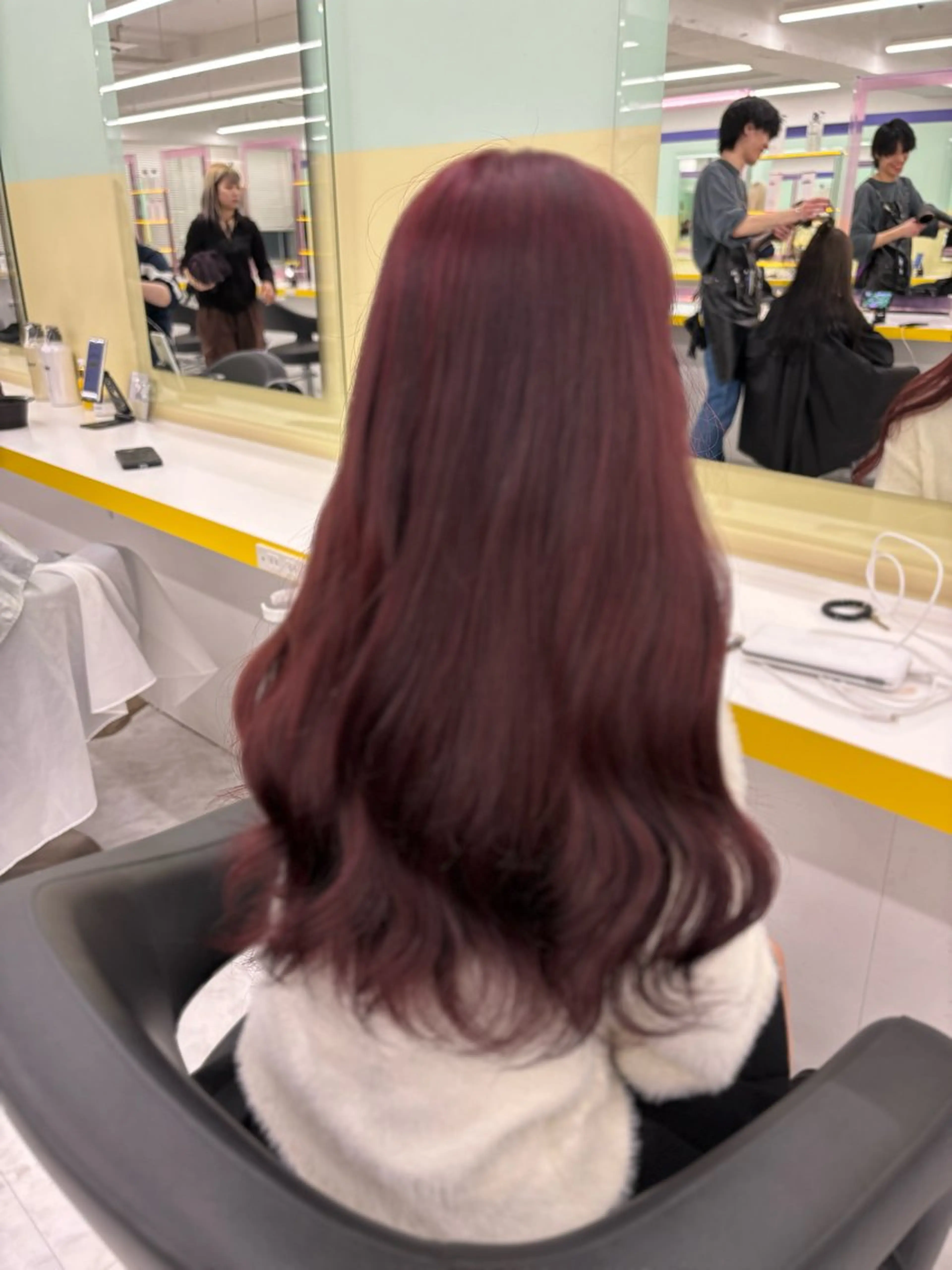 ロング カラー エクステモデル 募集💖まなみのヘアスタイル