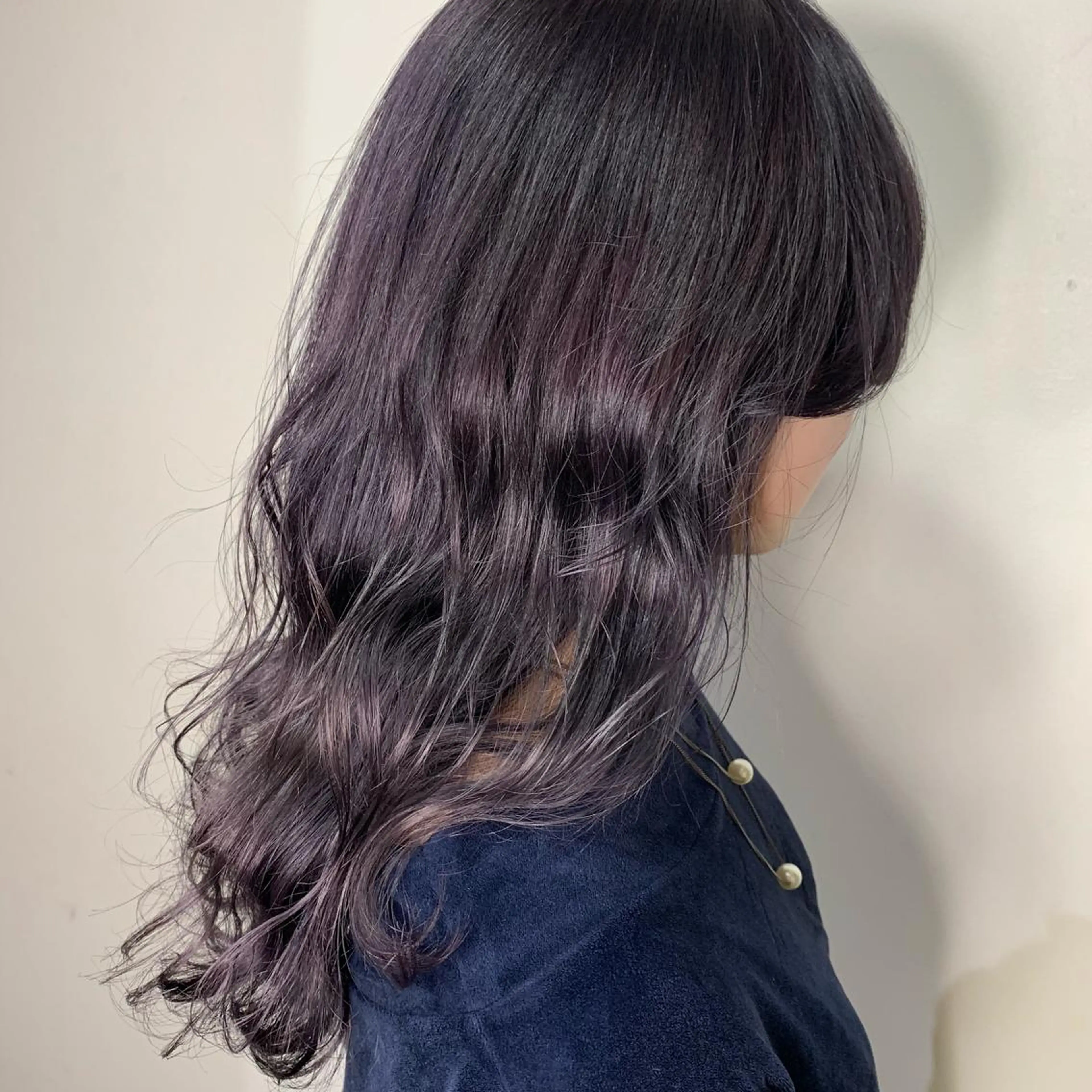 セミロング カラー AOI✩⡱ y2kネイルのネイルデザイン