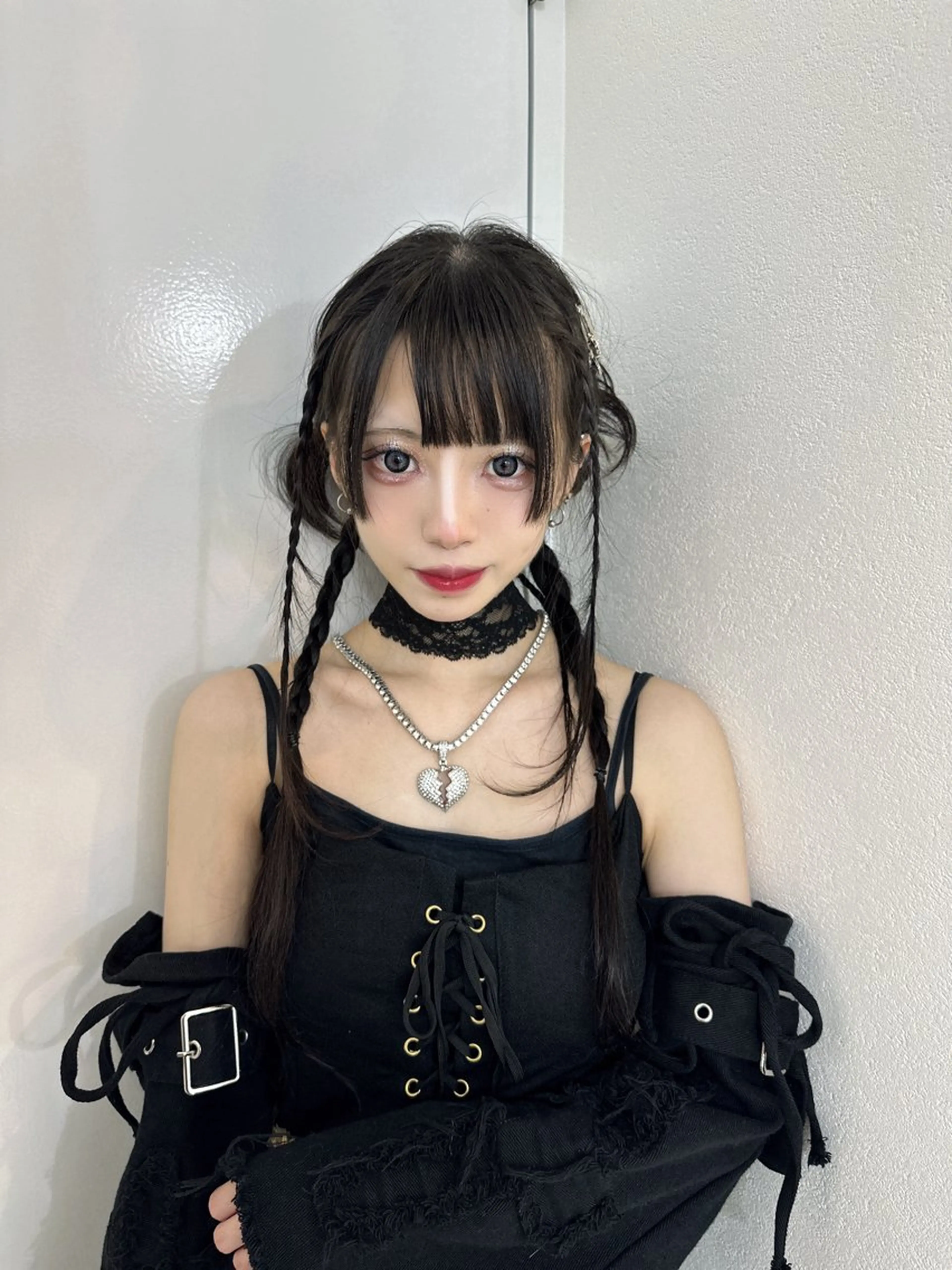 ロング シールエクステ エクステ 韓国風ヘア レイヤーカット SEDEAL所属・ハイトーン/エクステ 韓国風/y2kカイラのヘアスタイル