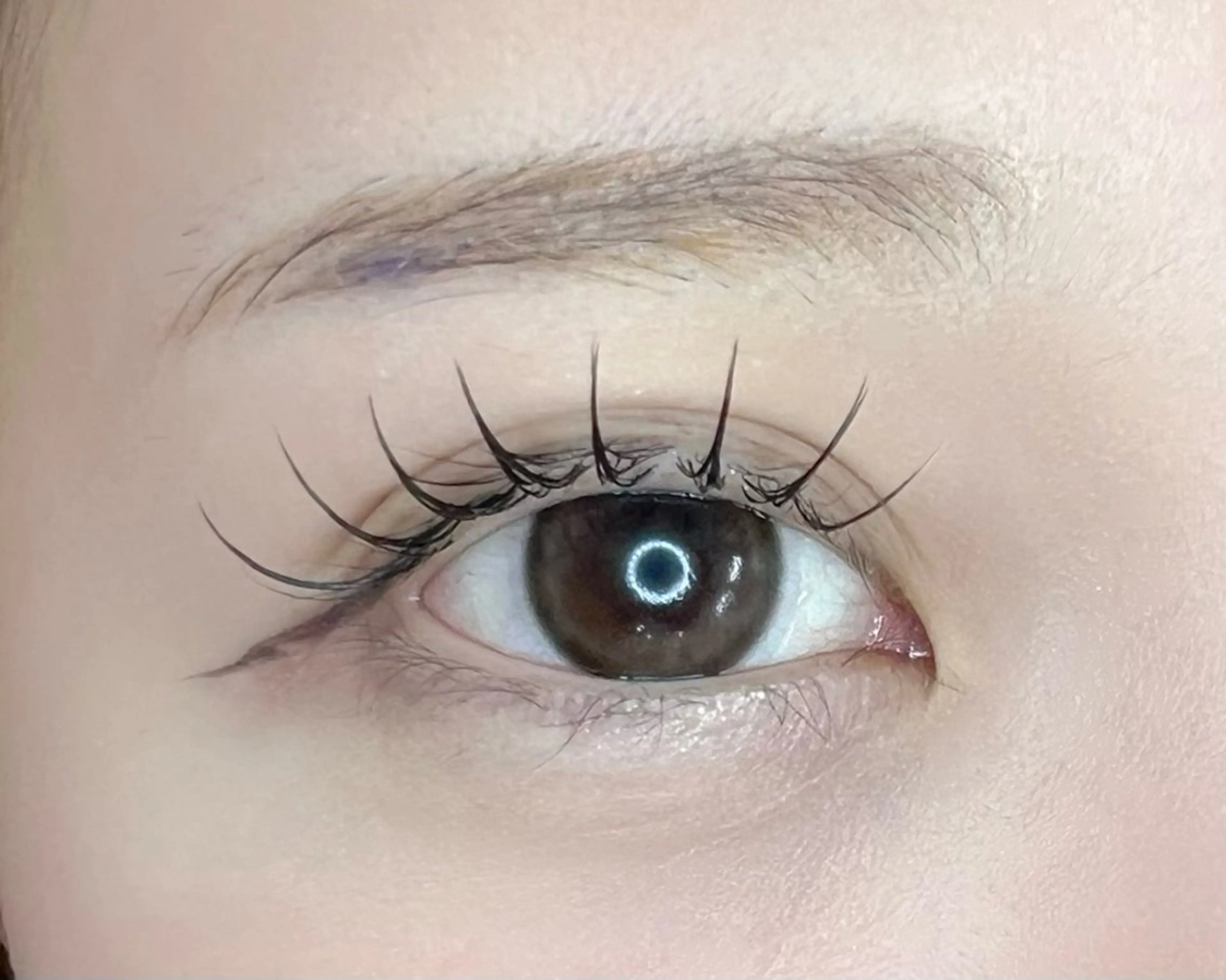 マツエク・マツパ フラットラッシュ ナチュラル マツエク VIAS YURINAのマツエク・マツパデザイン