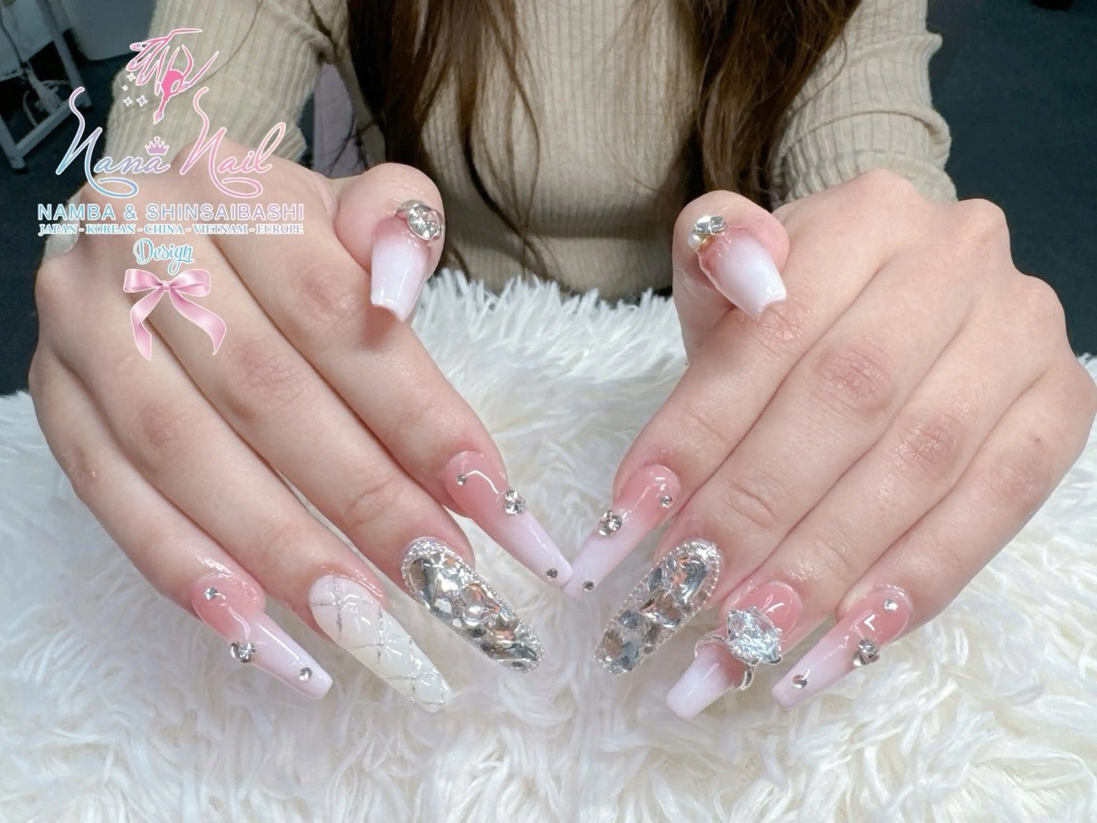 ネイル フットネイル ジェルネイル 持ち込み ネイルチップ ハンドネイル リナネイル 長堀橋店／東心斎橋店のネイルデザイン