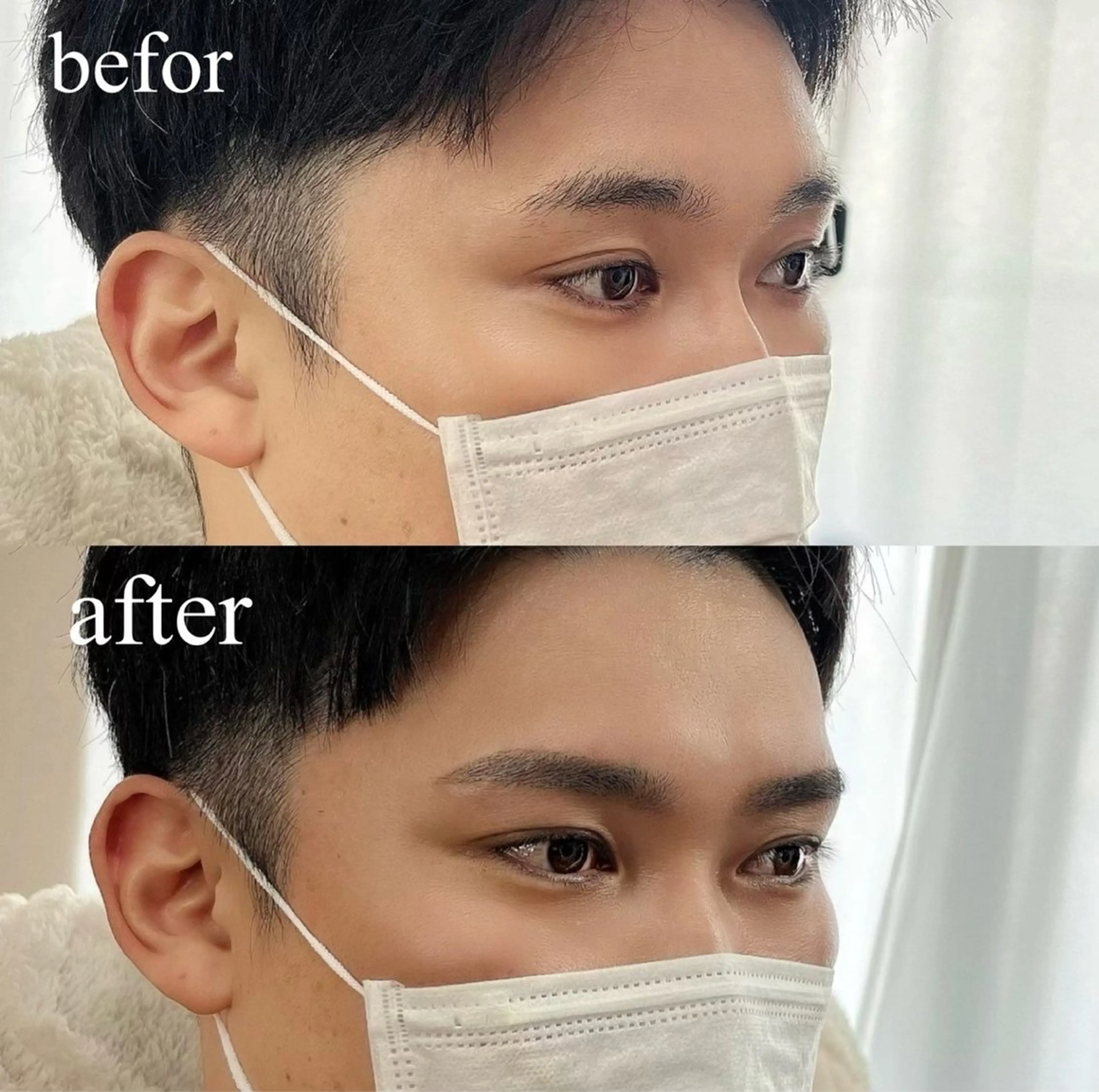 メンズ アイブロウ un par un アンパルアン所属・un par unの眉毛・アイブロウイメージ