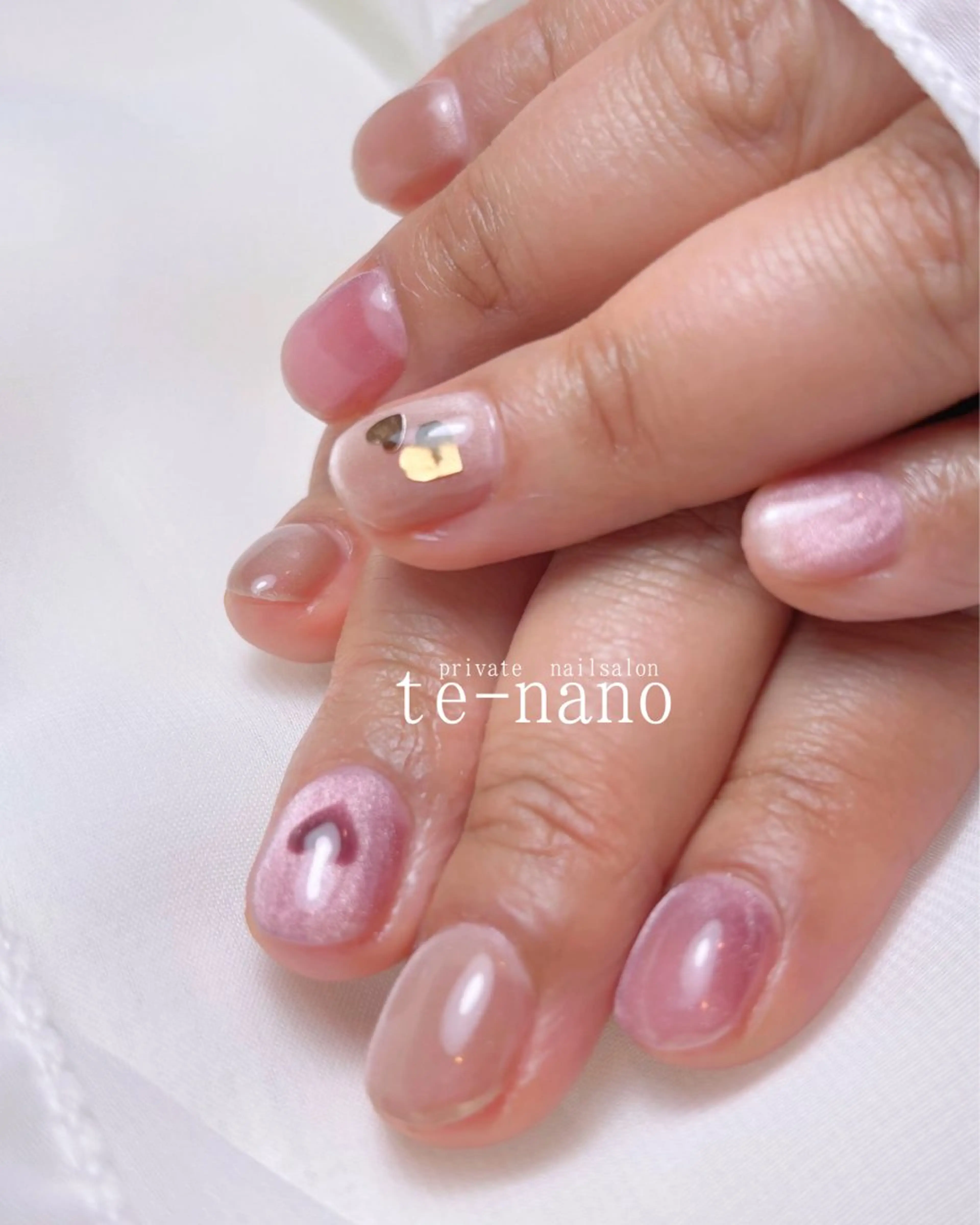 ネイル バレンタイン プライベートサロン te-nanoのネイルデザイン
