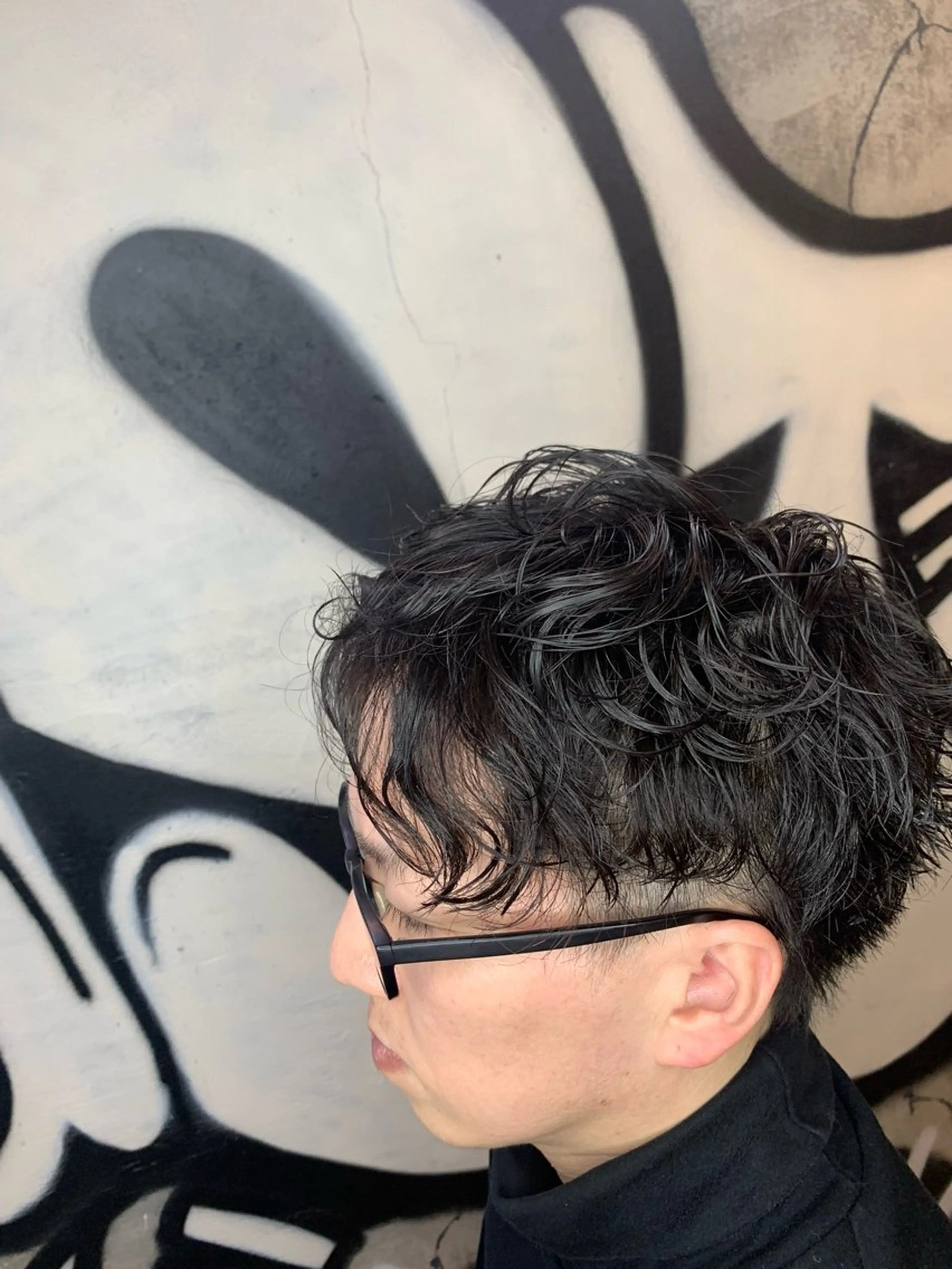 パーマ メンズ カット パーマ ⚡️メンズパーマ特化 mens支持◎/忠地のヘアスタイル