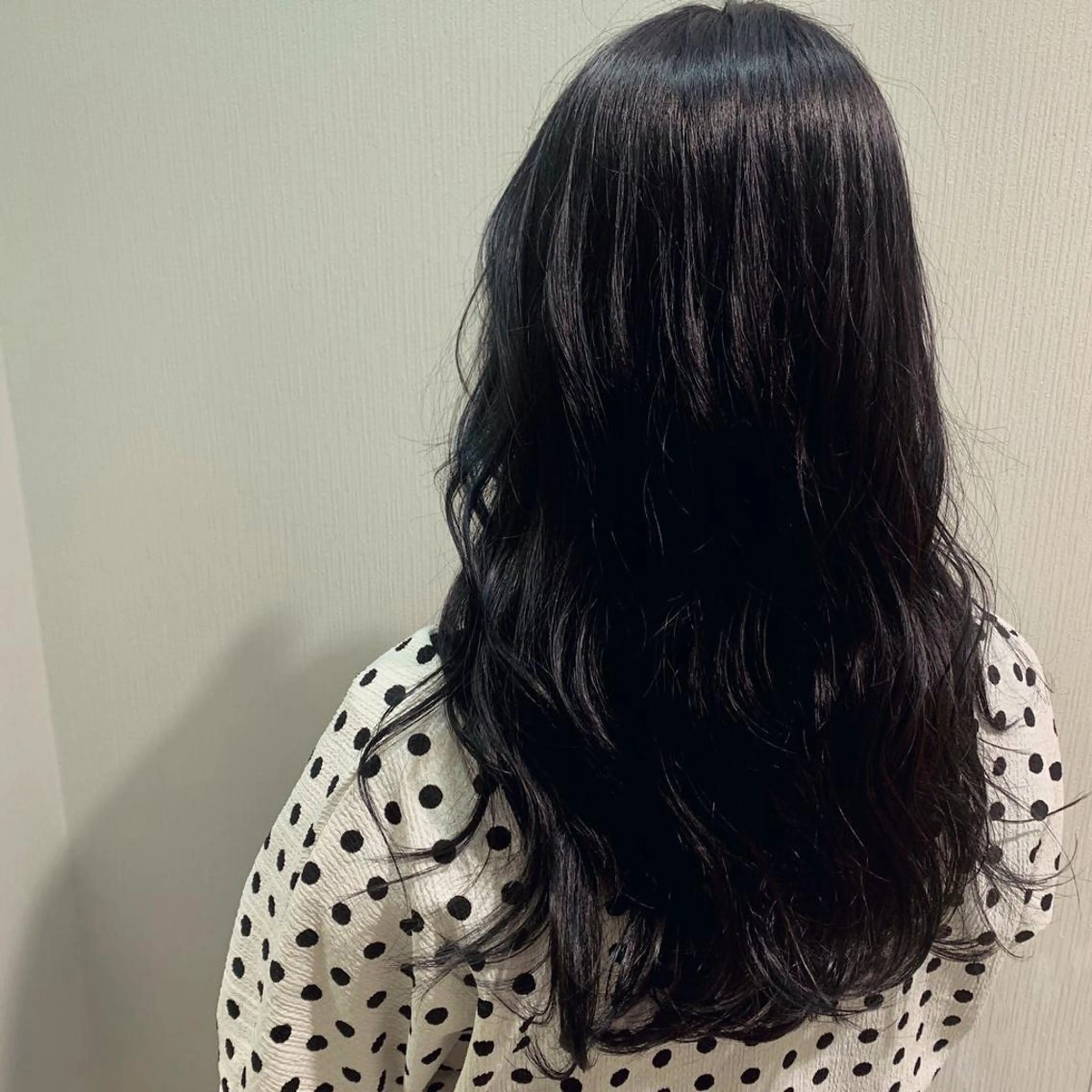 セミロング カラー メンズカット/波打ち /ツイスパ/平川智里のヘアスタイル