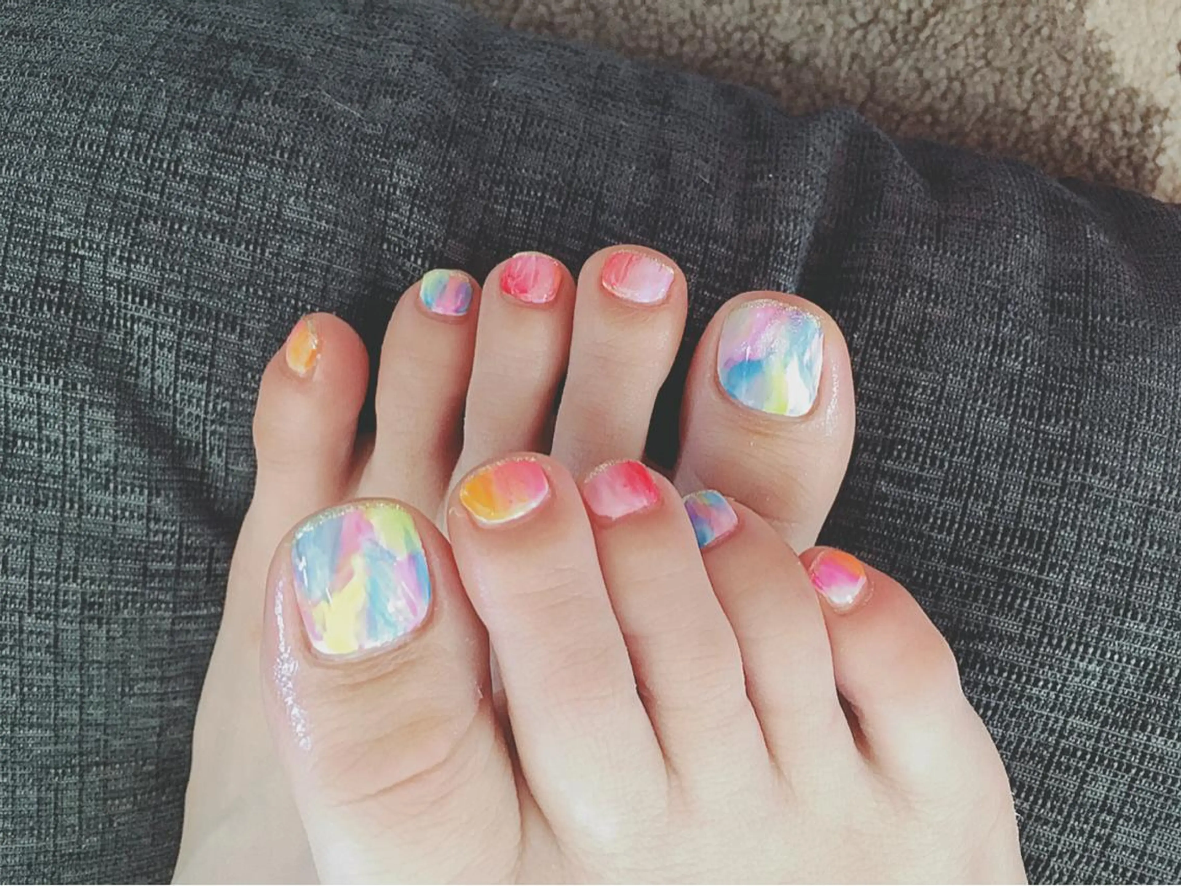 ネイル フットネイル シンプルネイル CULU -LUのネイルデザイン