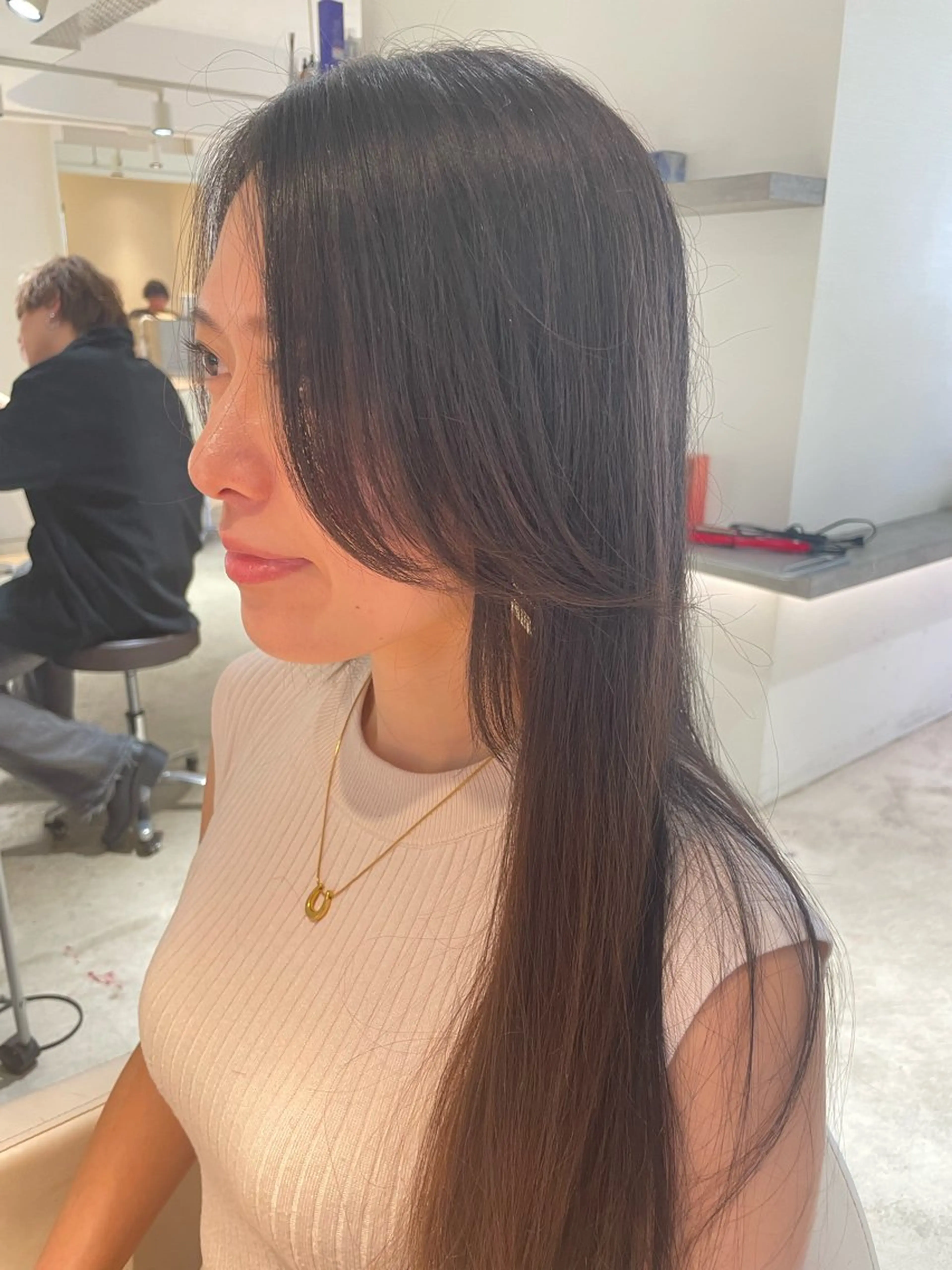 セミロング カラー ケアカラー ✨髪のソムリエ✨ 岩川和生のヘアスタイル