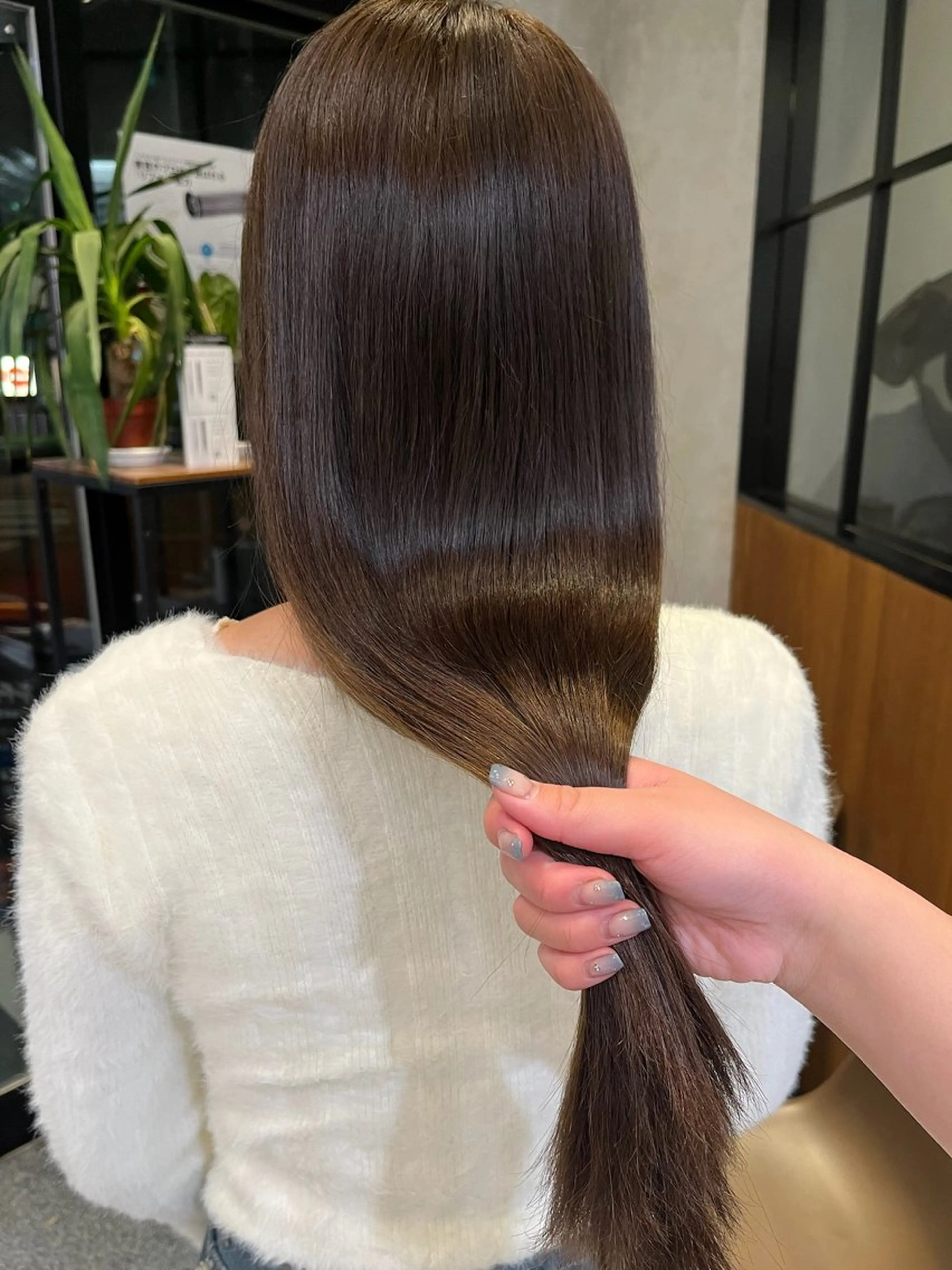 ロング カラー カット ヘアカラー トリートメント yuuri🎀/大宮 /韓国ヘア/レイヤーのヘアスタイル