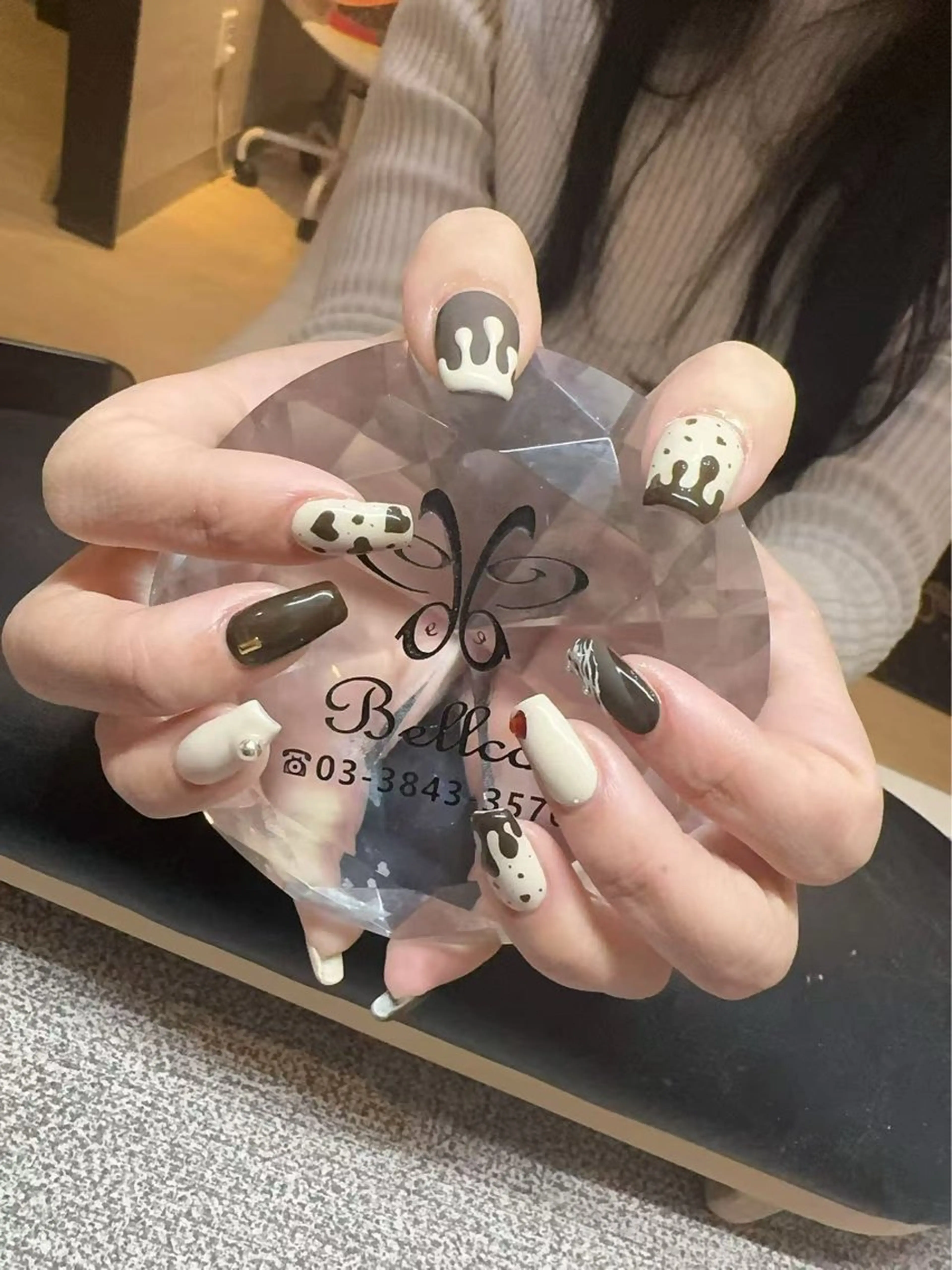 ネイル バレンタイン ベラッコ所属・ネイルサロン ベラッコのネイルデザイン