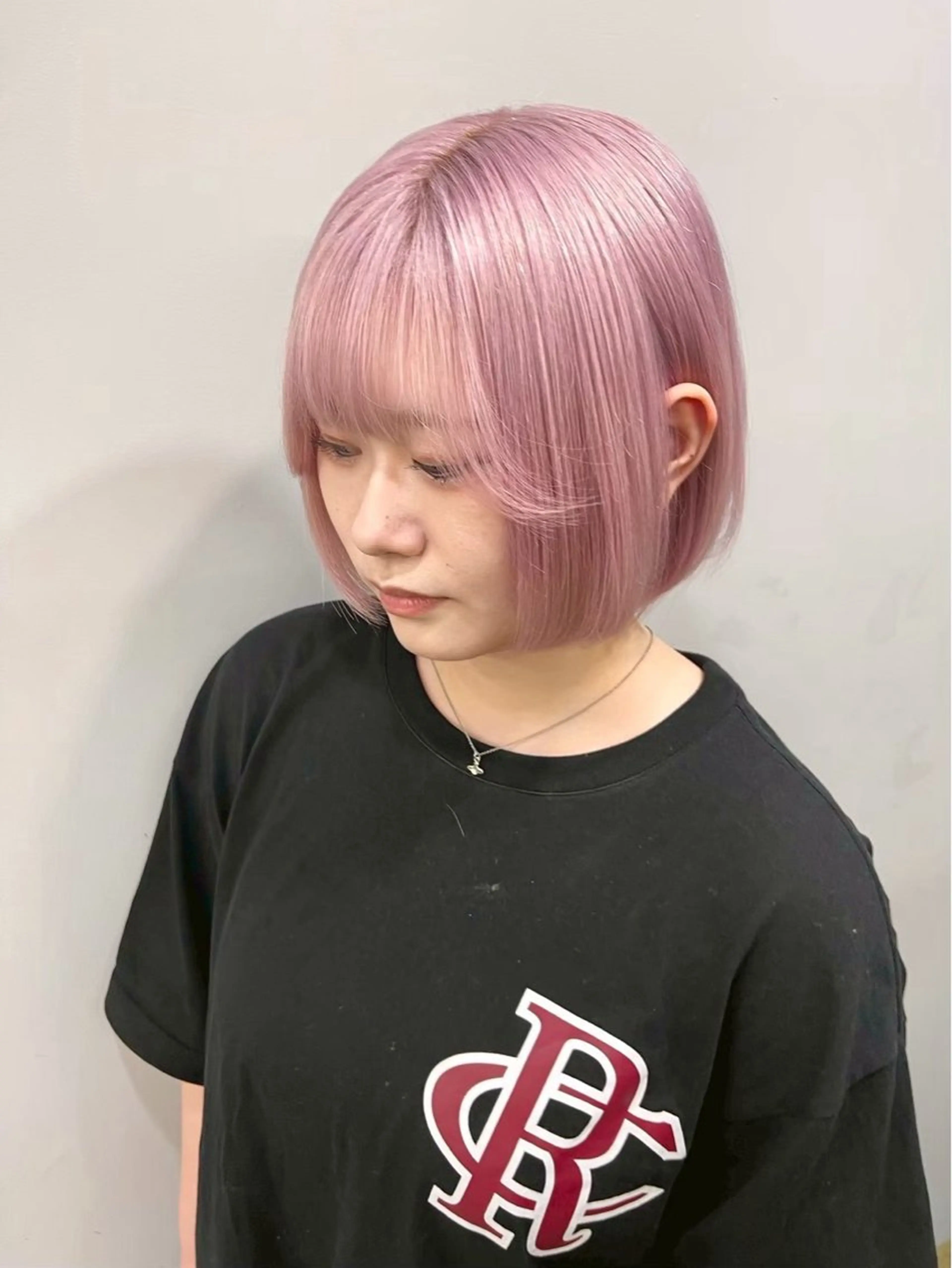 ショート カラー ヘアアレンジ カット ヘアカラー トリートメント ブリーチカラーLAME 心斎橋 ブリーチ/ケアブリーチ/ブリーチなしダブルカラー所属・韓国レイヤー/ボブ メンズカット/きらりのヘアスタイル