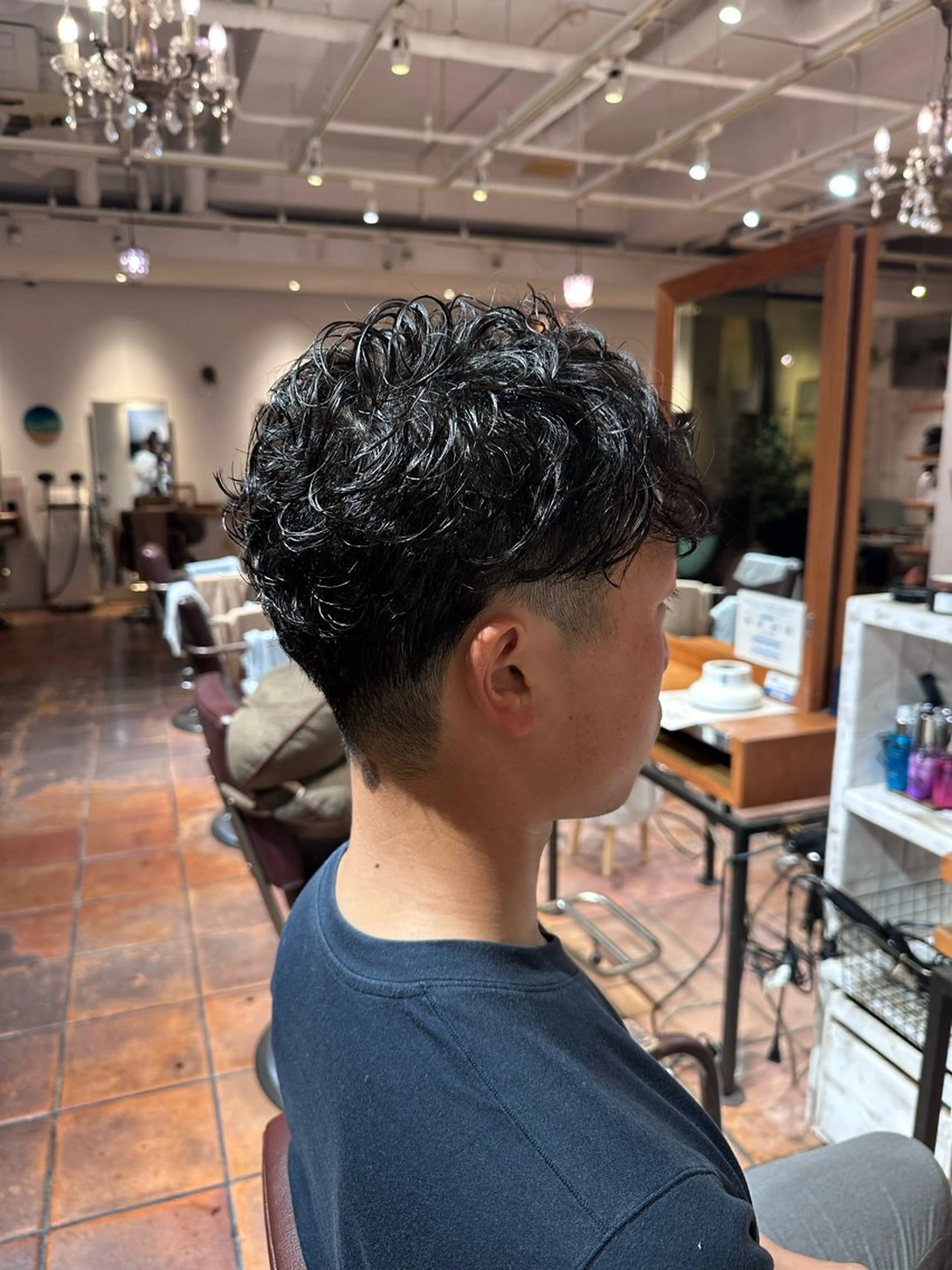 パーマ メンズ カット パーマ メンズパーマモデル 募集中/ Rioのヘアスタイル