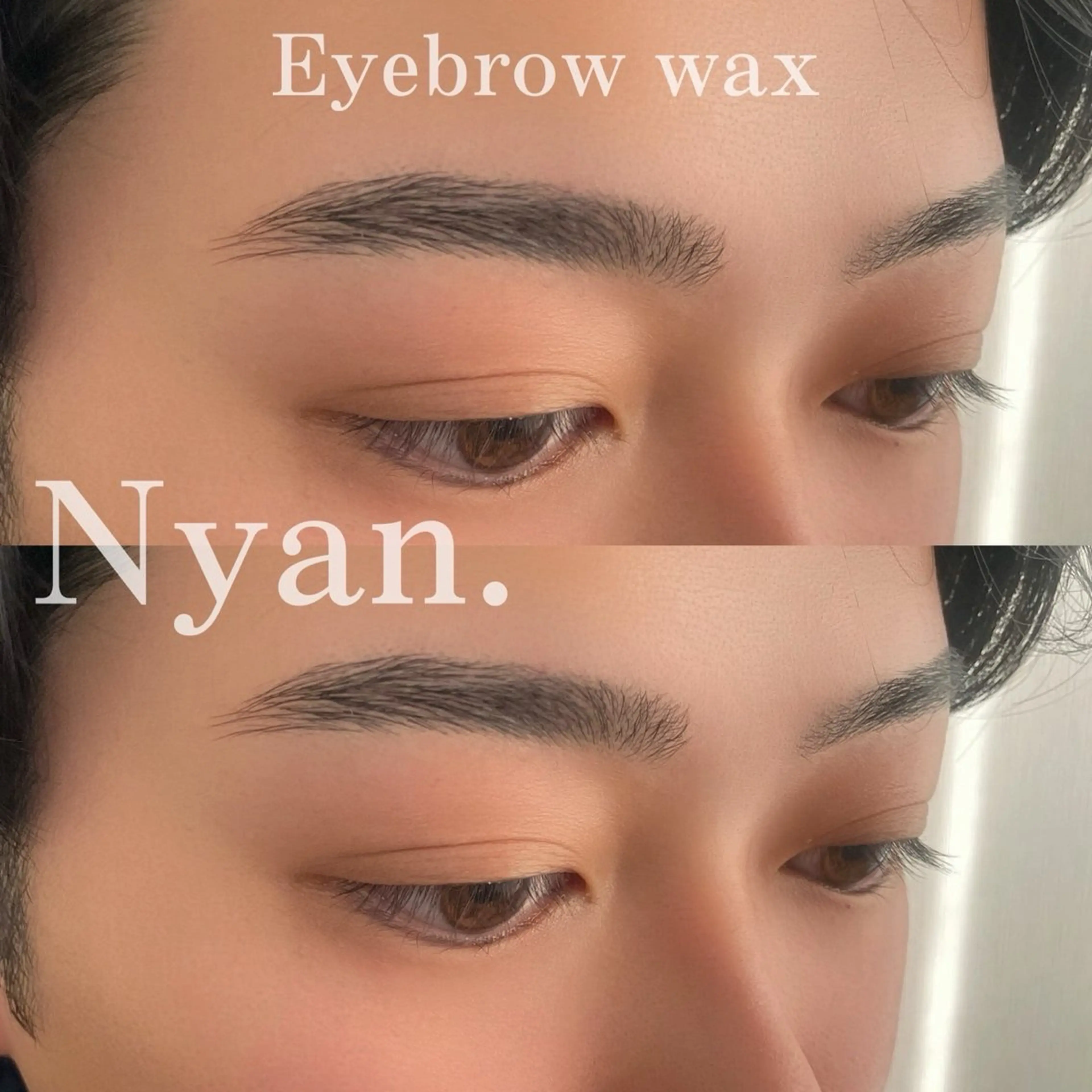 メンズ アイブロウ Nyan. 《桜川》のマツエク・マツパデザイン