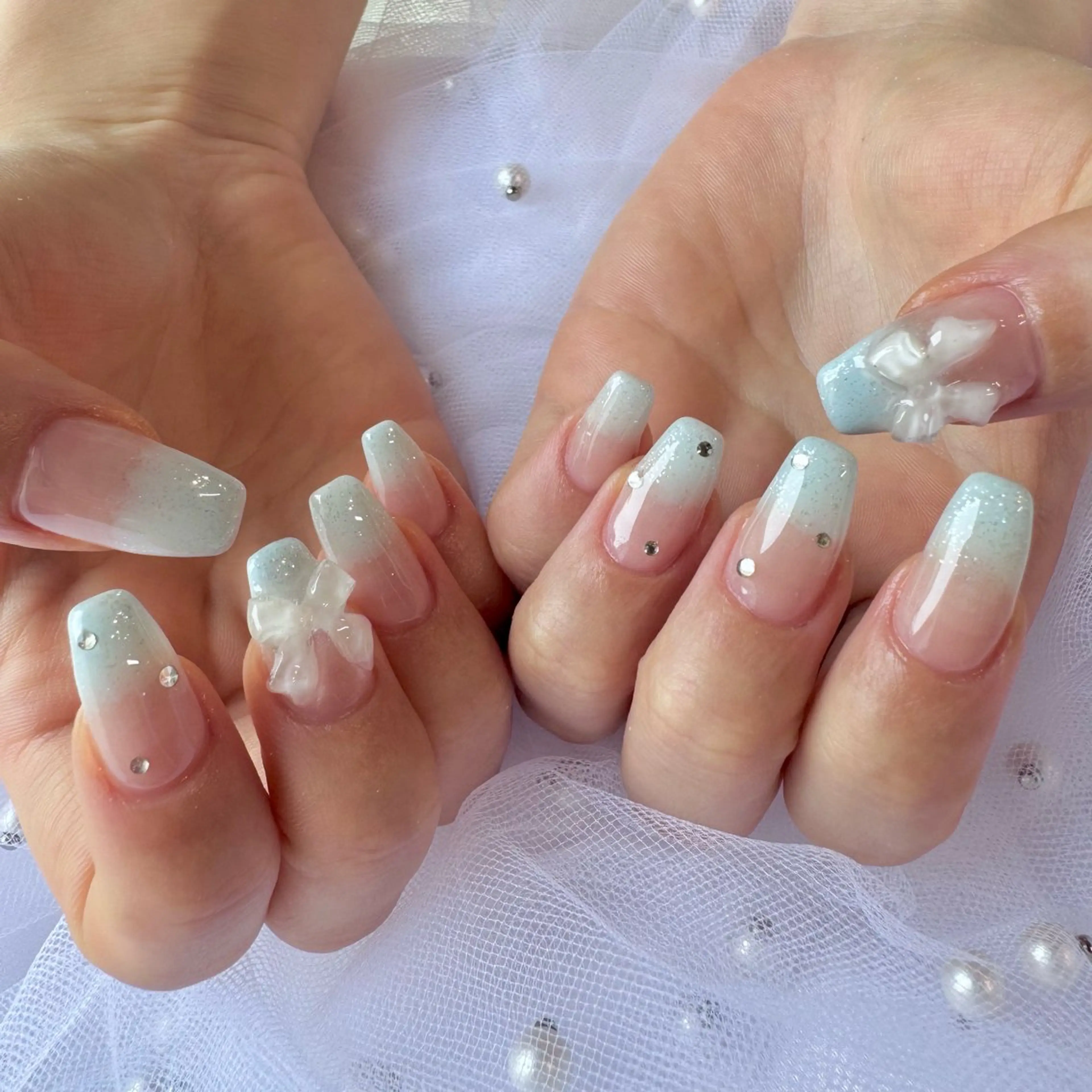 ネイル 夏ネイル ハンドネイル nail salon e'mu💐のネイルデザイン