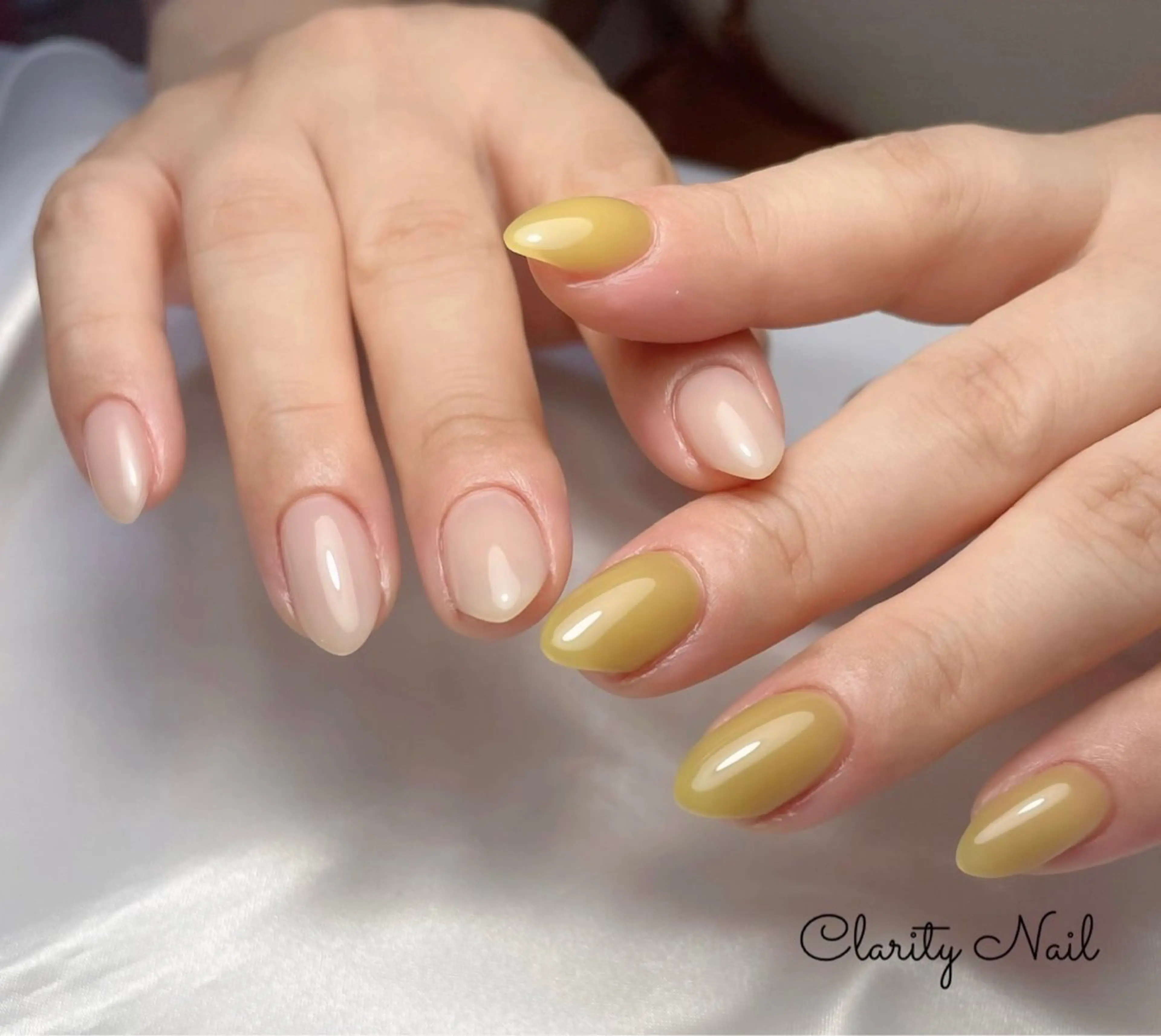 ネイル ワンカラーネイル ハンドネイル Clarity Nailのネイルデザイン