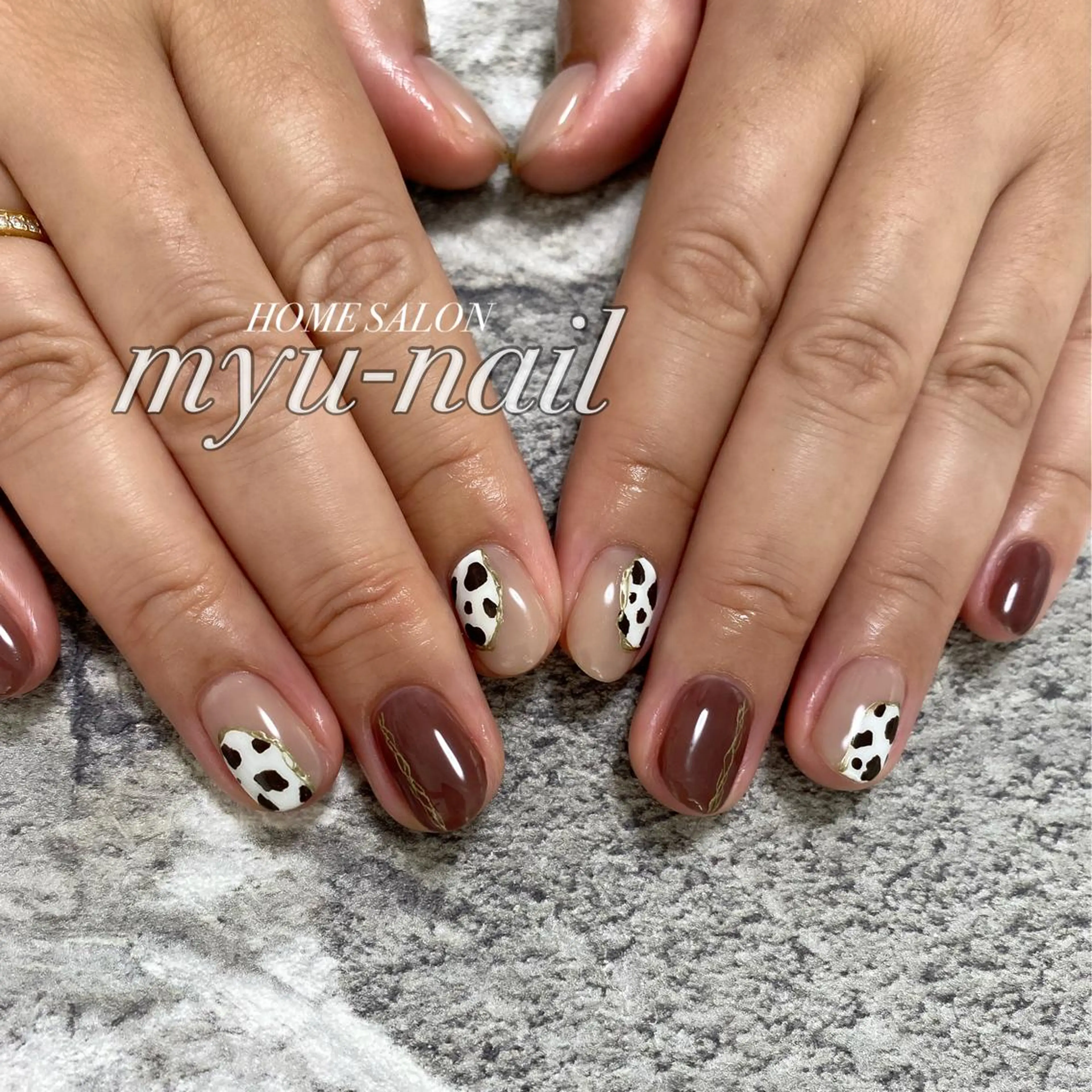ネイル ホームサロン myu-nailのネイルデザイン