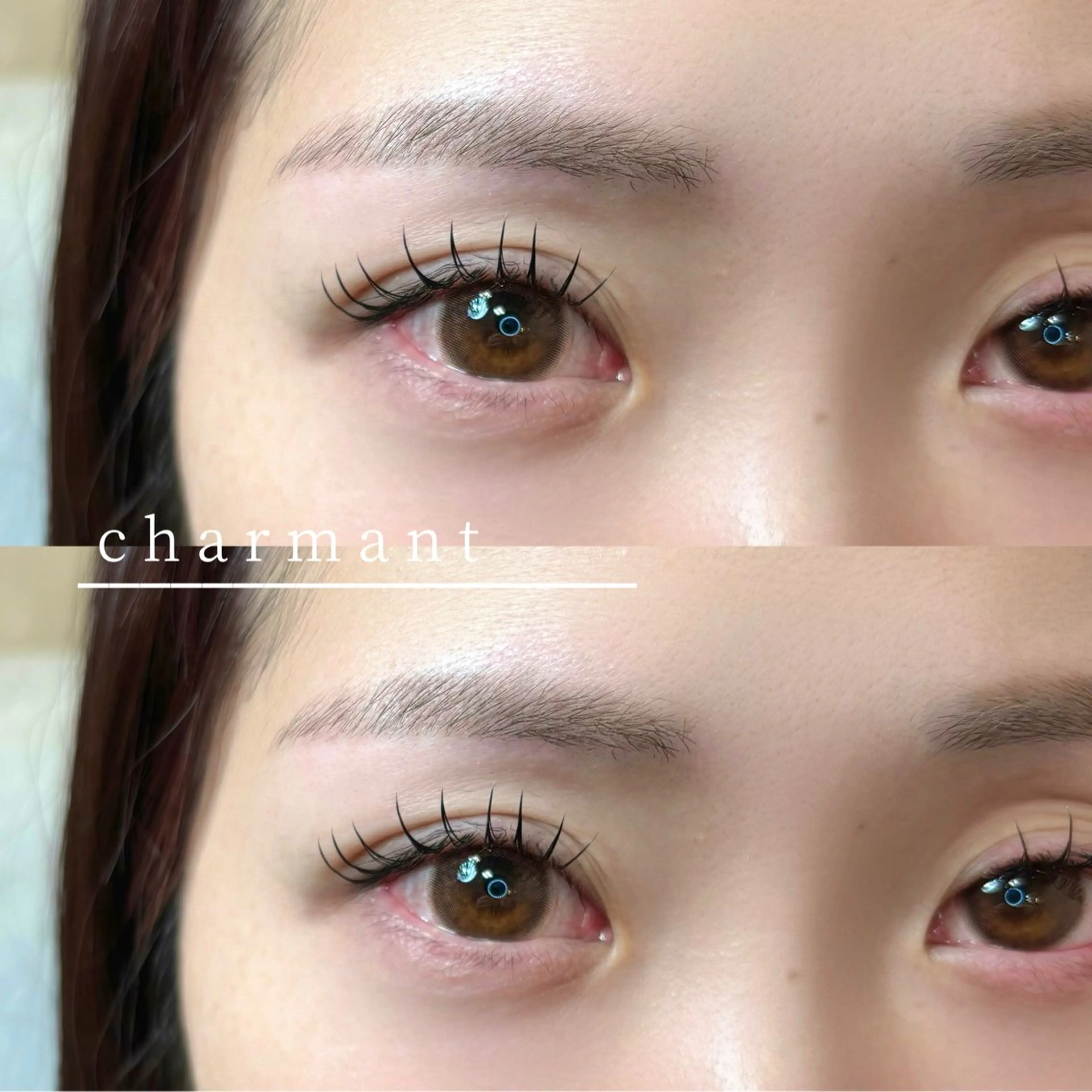 マツエク・マツパ バインドロック 束感まつ毛 フラットラッシュ 韓国風マツエク 天王寺シャルモン misakiのマツエク・マツパデザイン