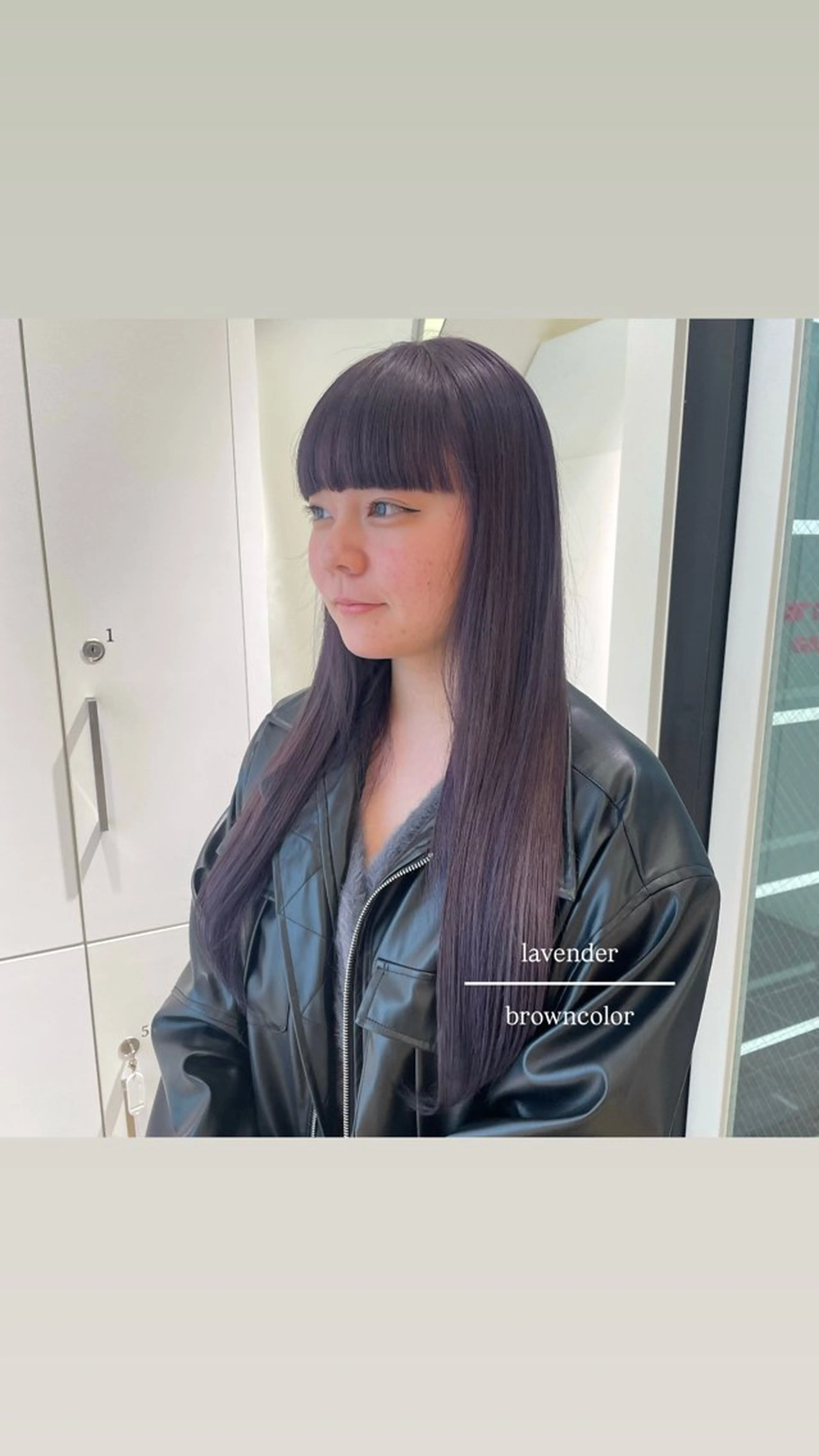 ロング カラー ヘアカラー ParveMix 🩶🫧入江 香名のヘアスタイル