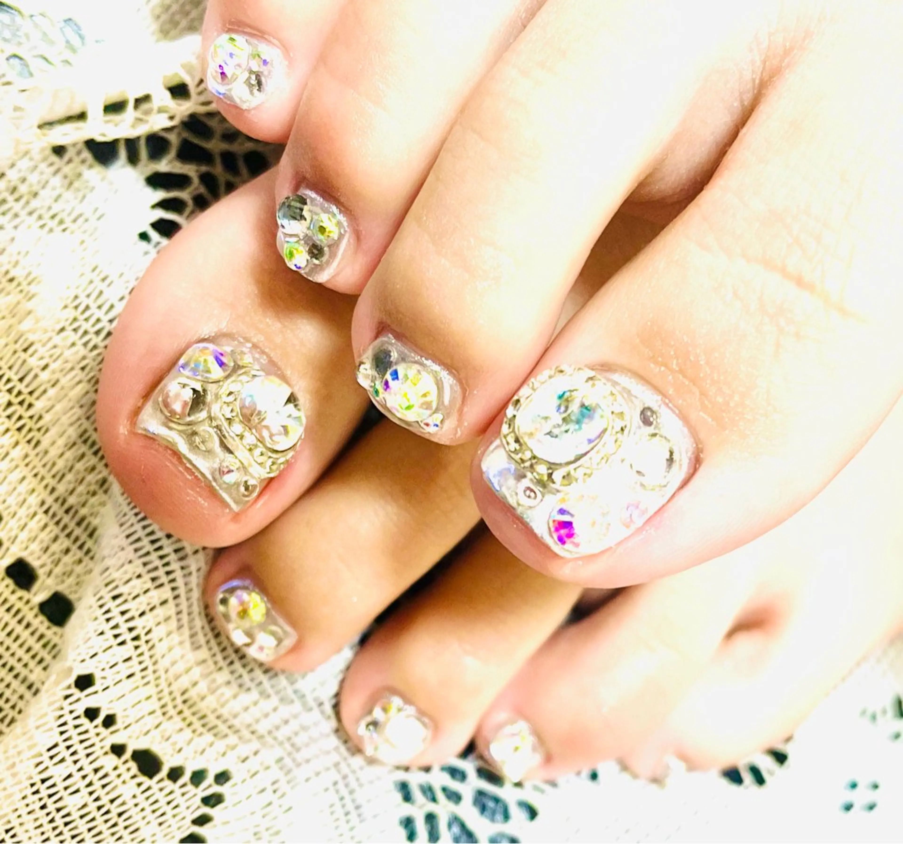 ❷【Foot】持込デザイン90分の写真