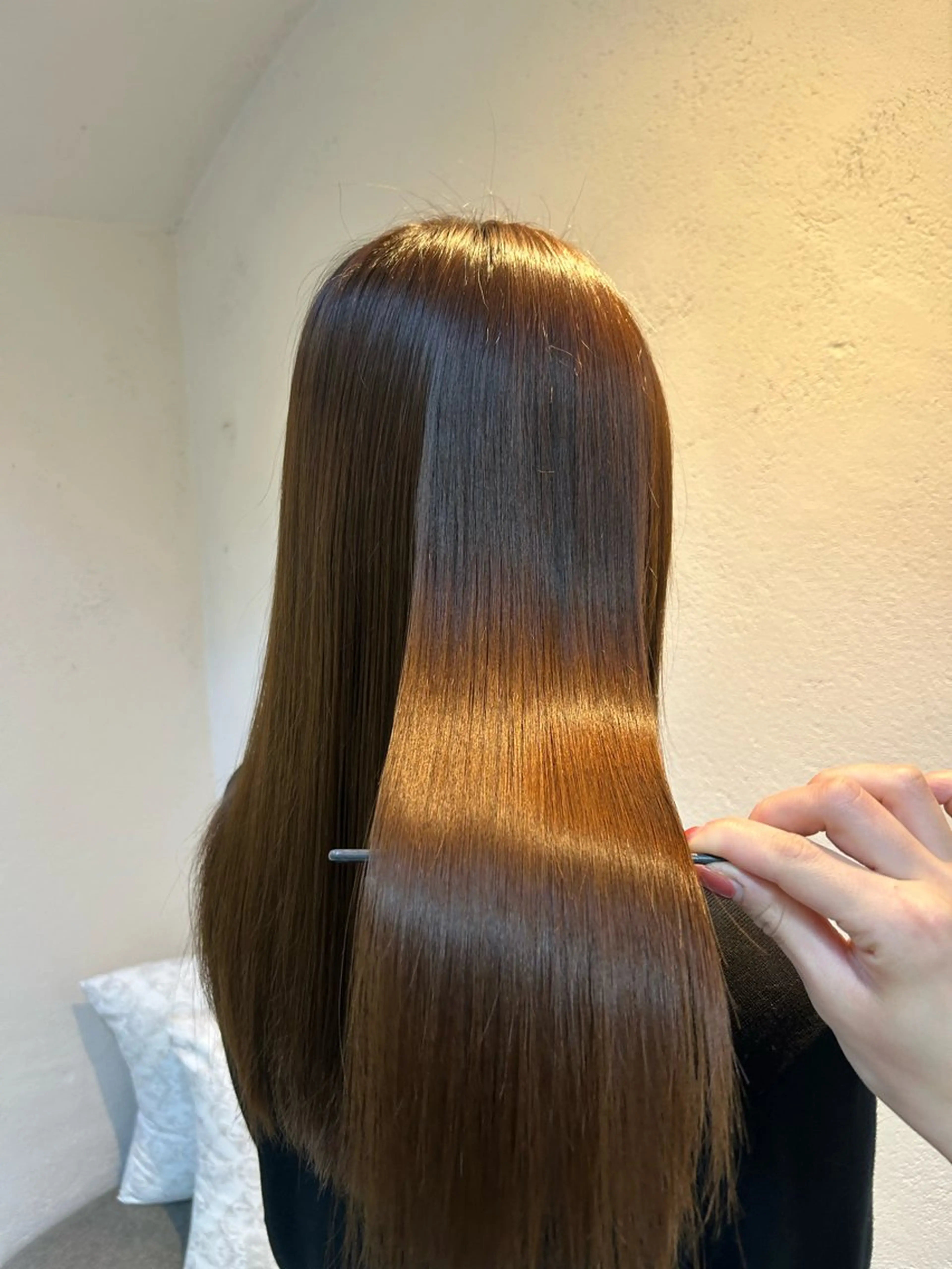 [ヘアケア商品付きメニュー‼️✨］カット+COTAプレミアムトリートメント＋お持ち帰りホームケアトリートメント🧴🫧の写真