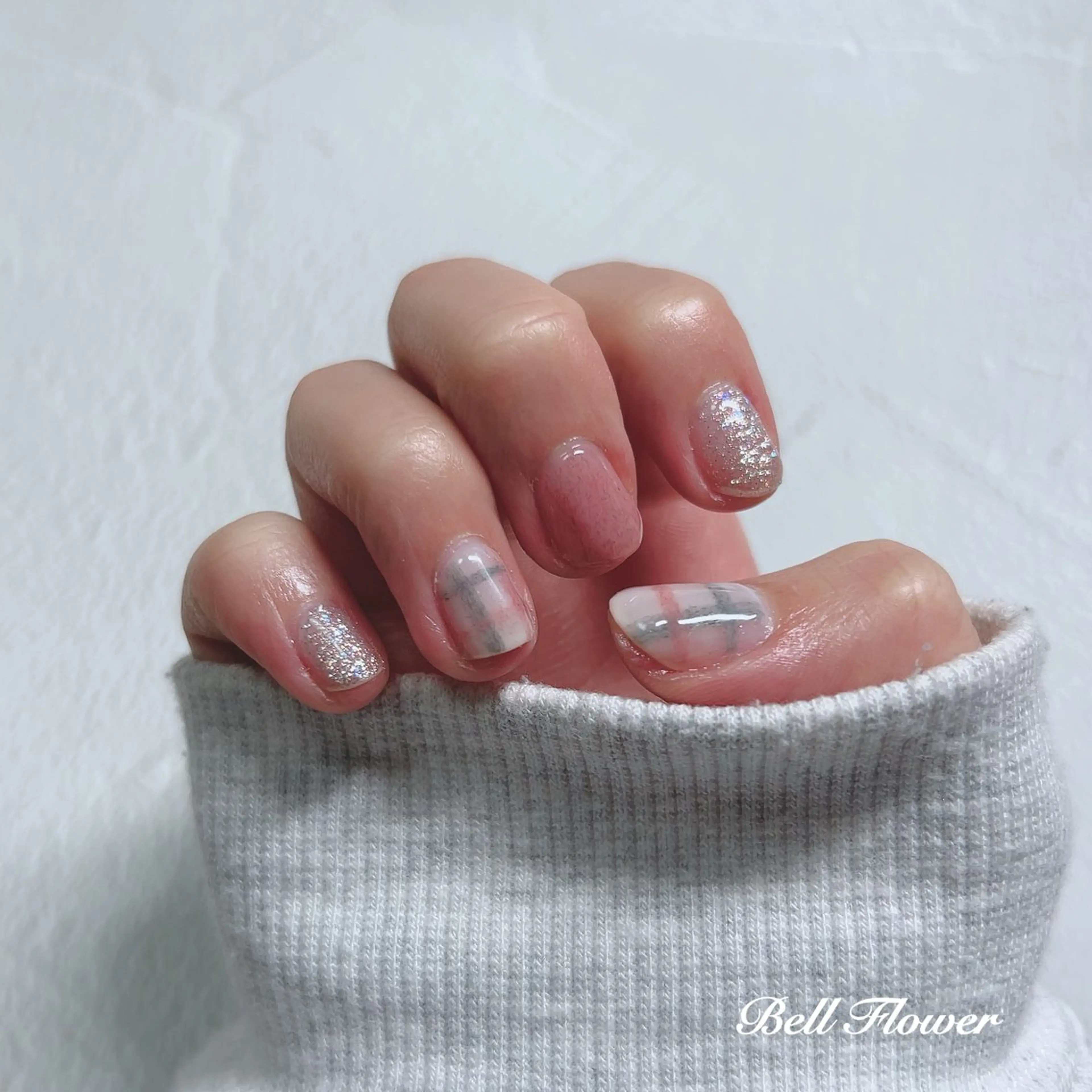 ネイル ハンドネイル Bell Flowerのネイルデザイン