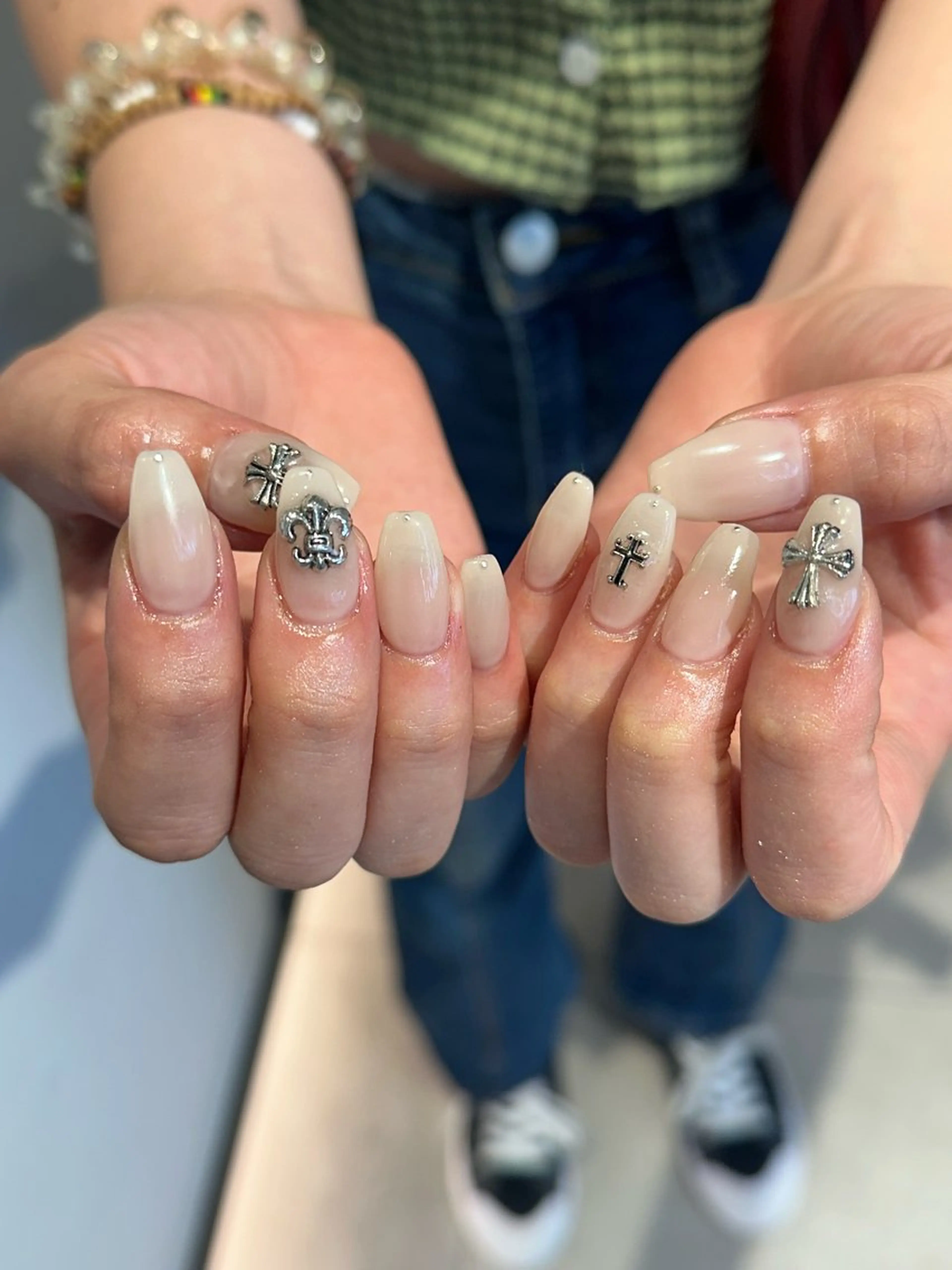 ネイル ハイトーン特化 pepe🎀のヘアスタイル