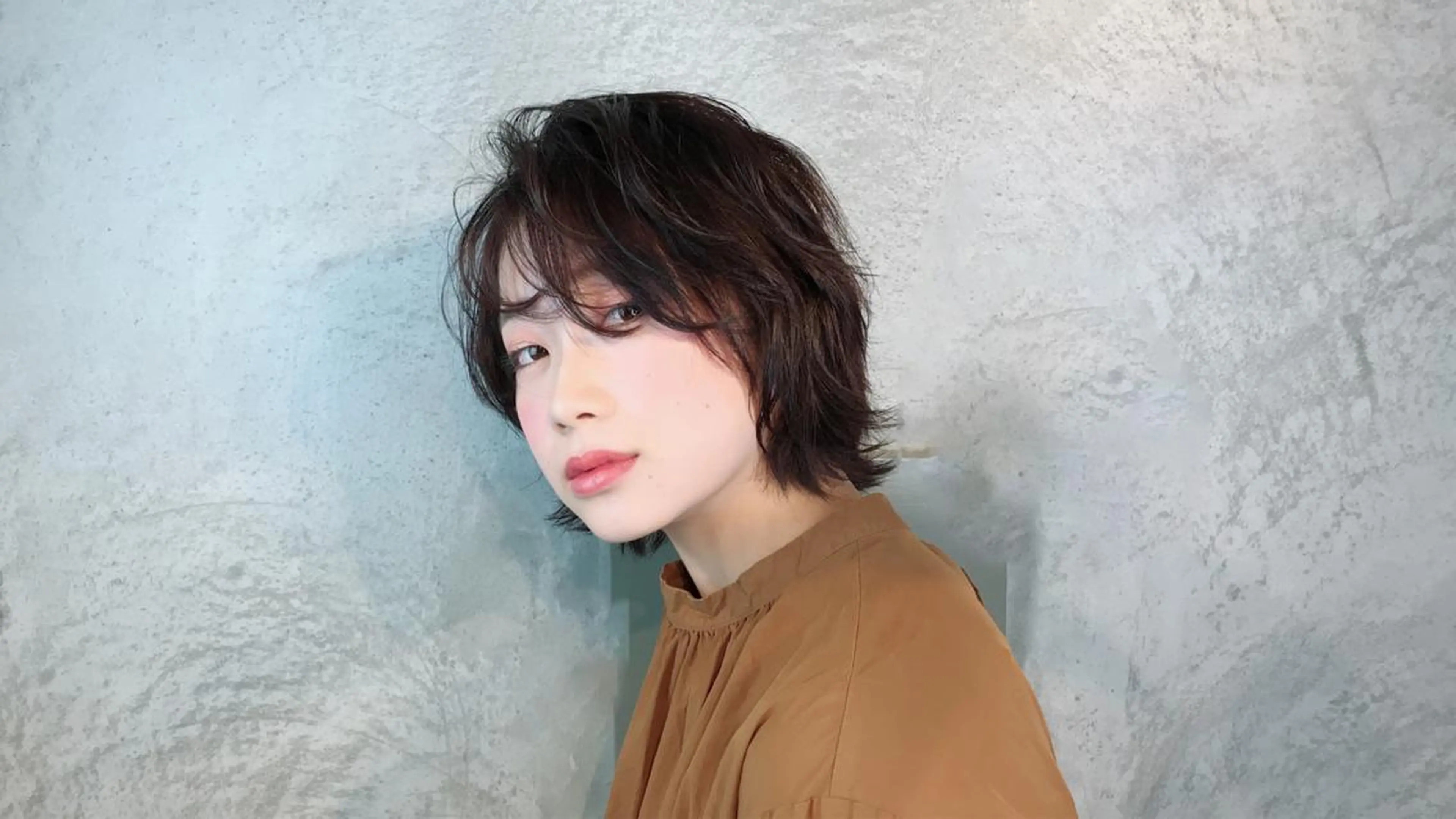 ショート ショートヘア ウルフカット ヤマダ ショウコのヘアスタイル