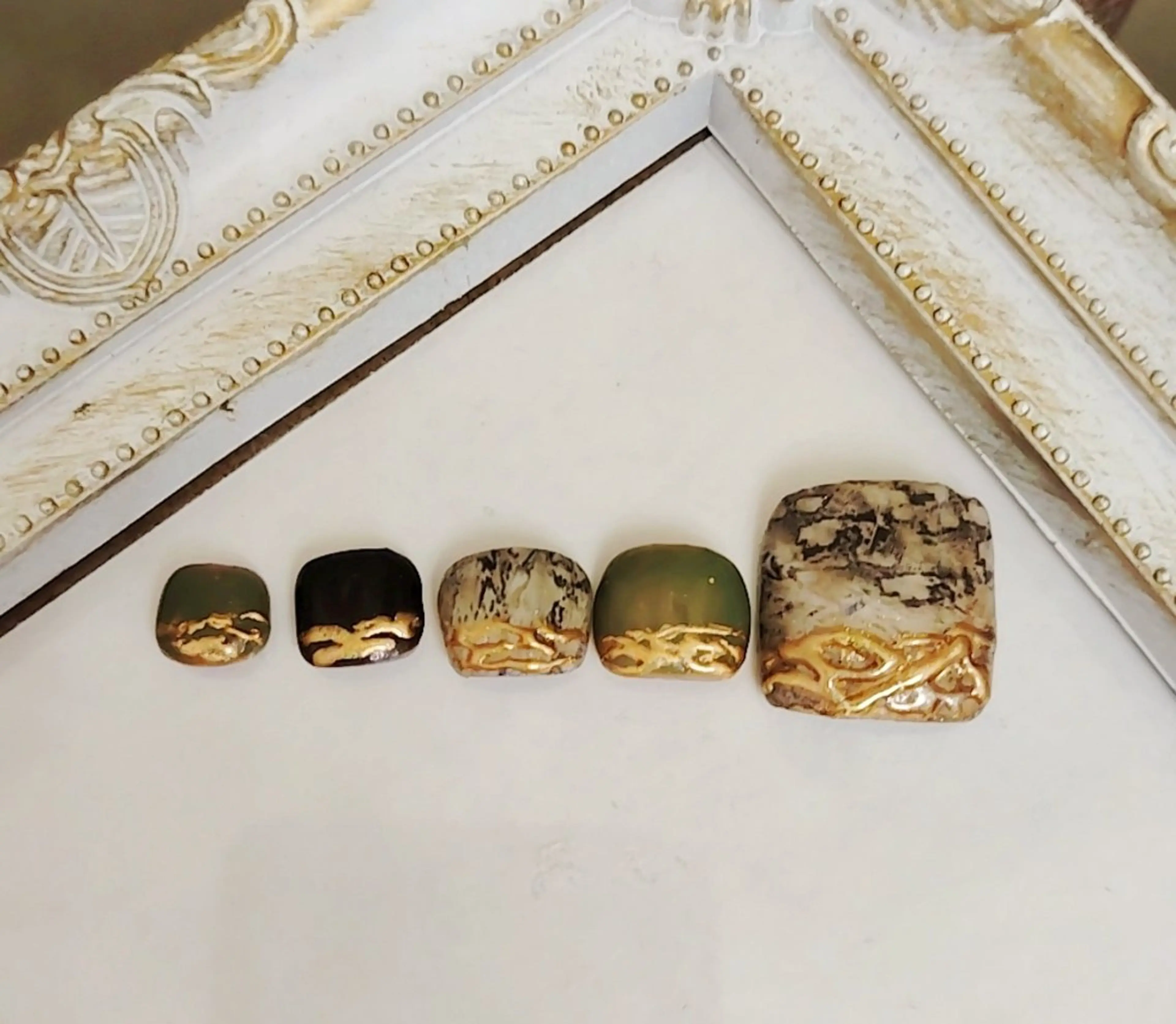 ネイル フットネイル Jewel SecretBaseのネイルデザイン