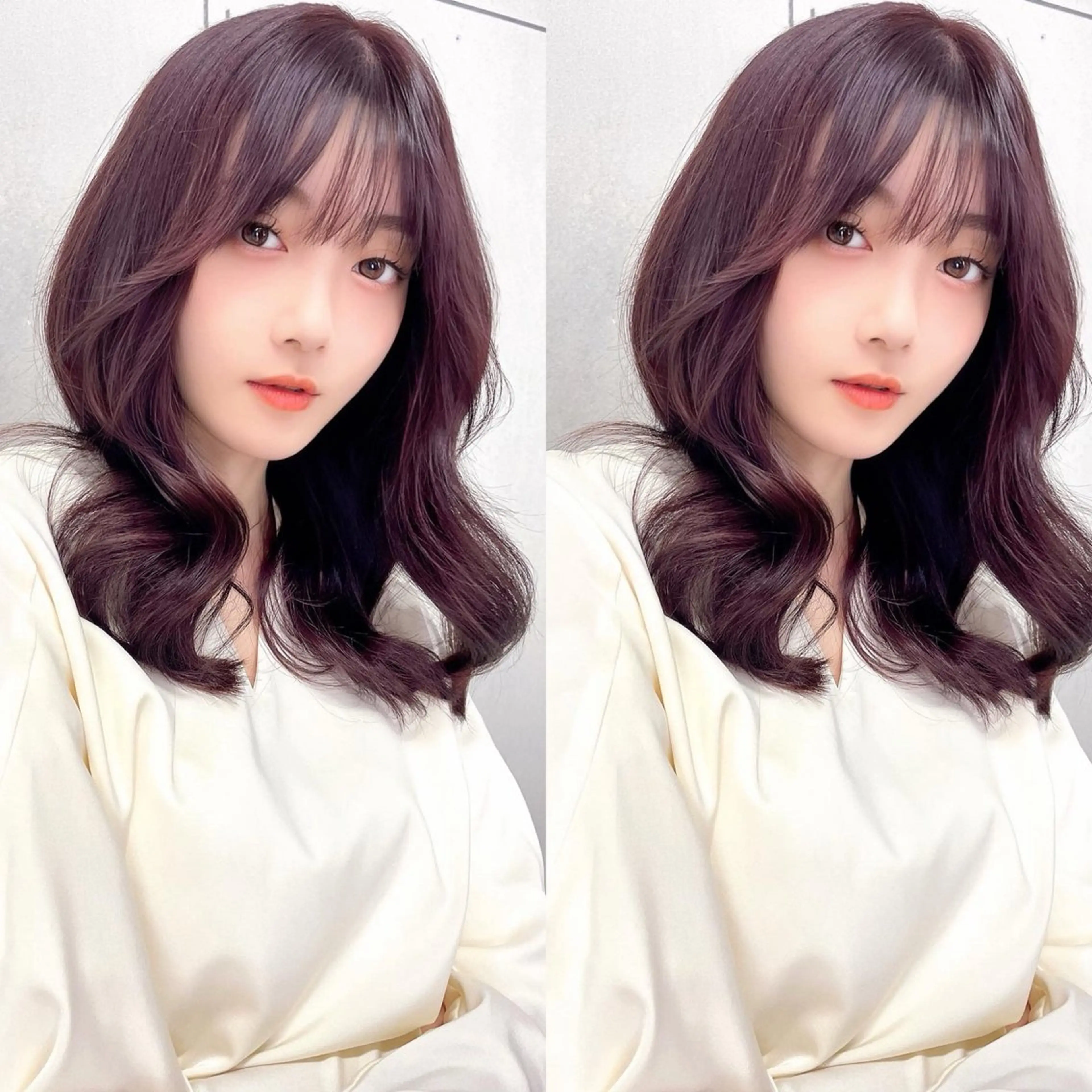 セミロング カラー 韓国ヘア/髪質改善 TAKAHIROのヘアスタイル