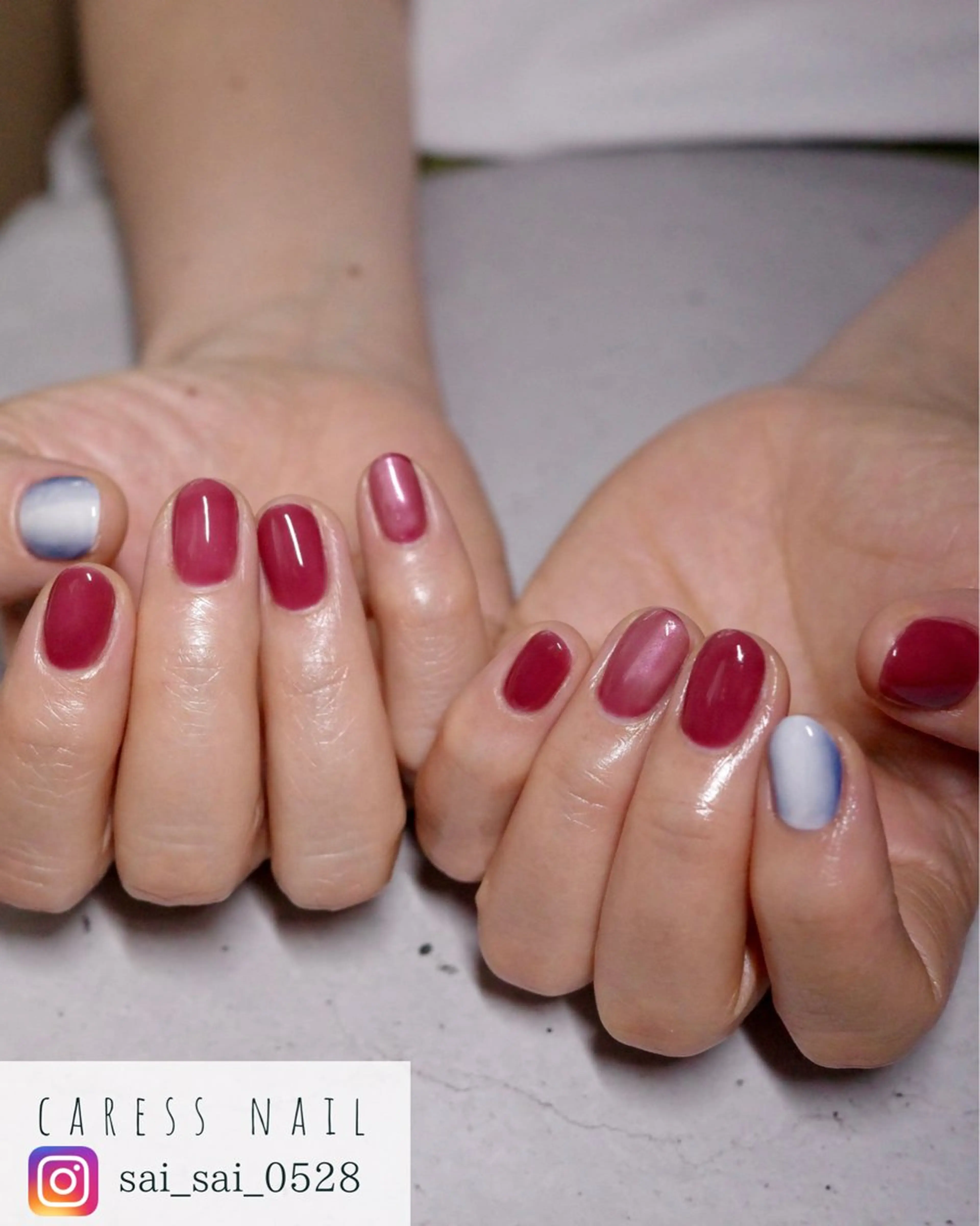 ネイル caress nail カレスネイル 代々木上原所属・カレスネイル さいのネイルデザイン
